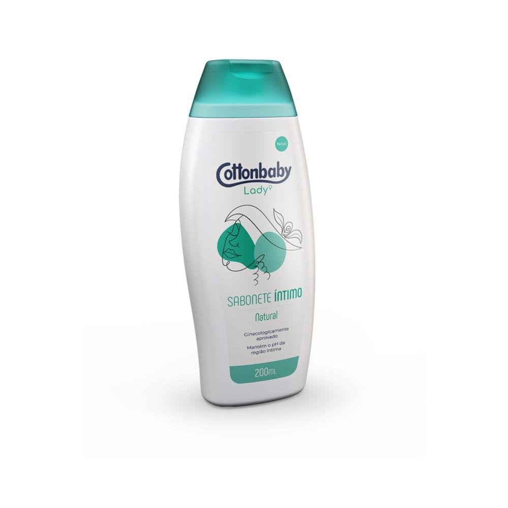 Sabonete Íntimo Natural 200Ml - Cottonbaby