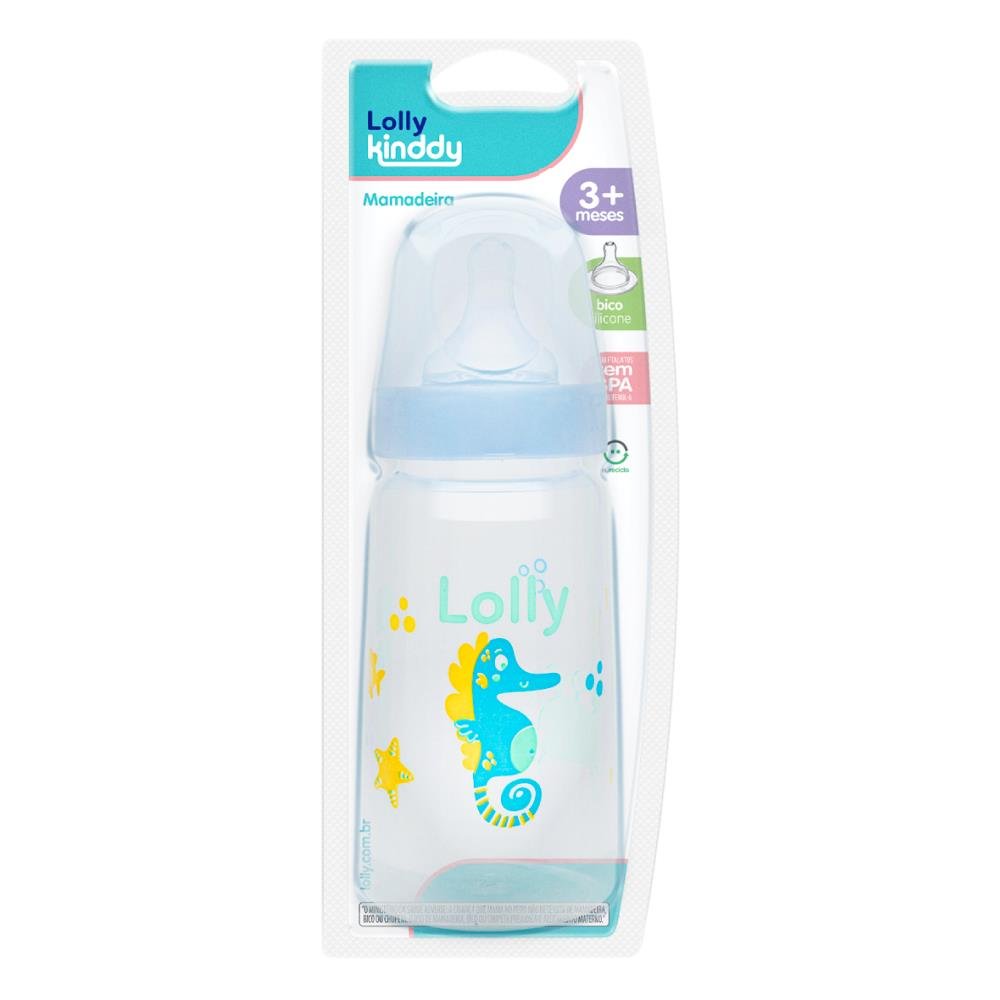 Mamadeira Big Oceano 330ml Azul Bl 12065