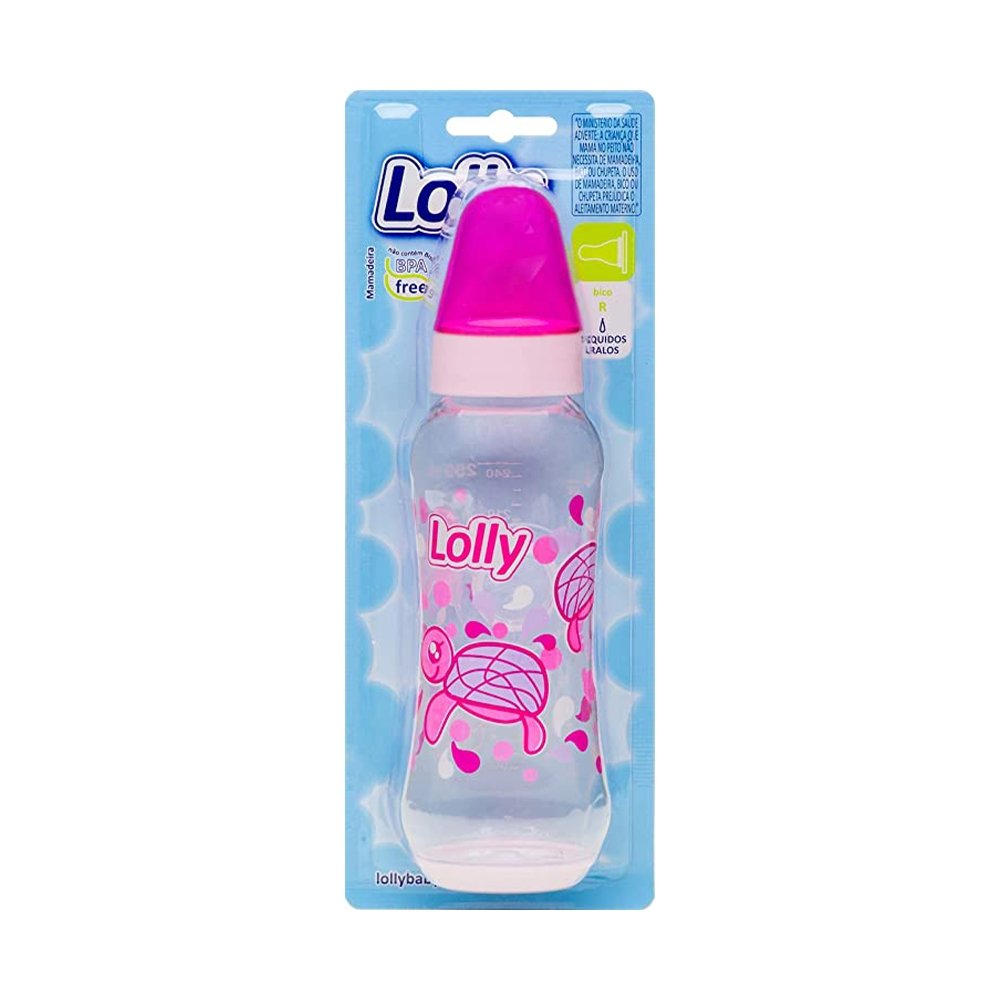 Mamadeira Oceano Silicone 250ml Rosa Bl 2060