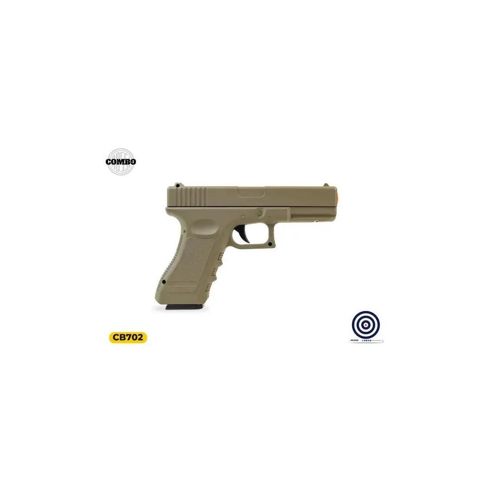 PISTOLA AIRSOFT ROSSI GLOCK V20 6,0MM