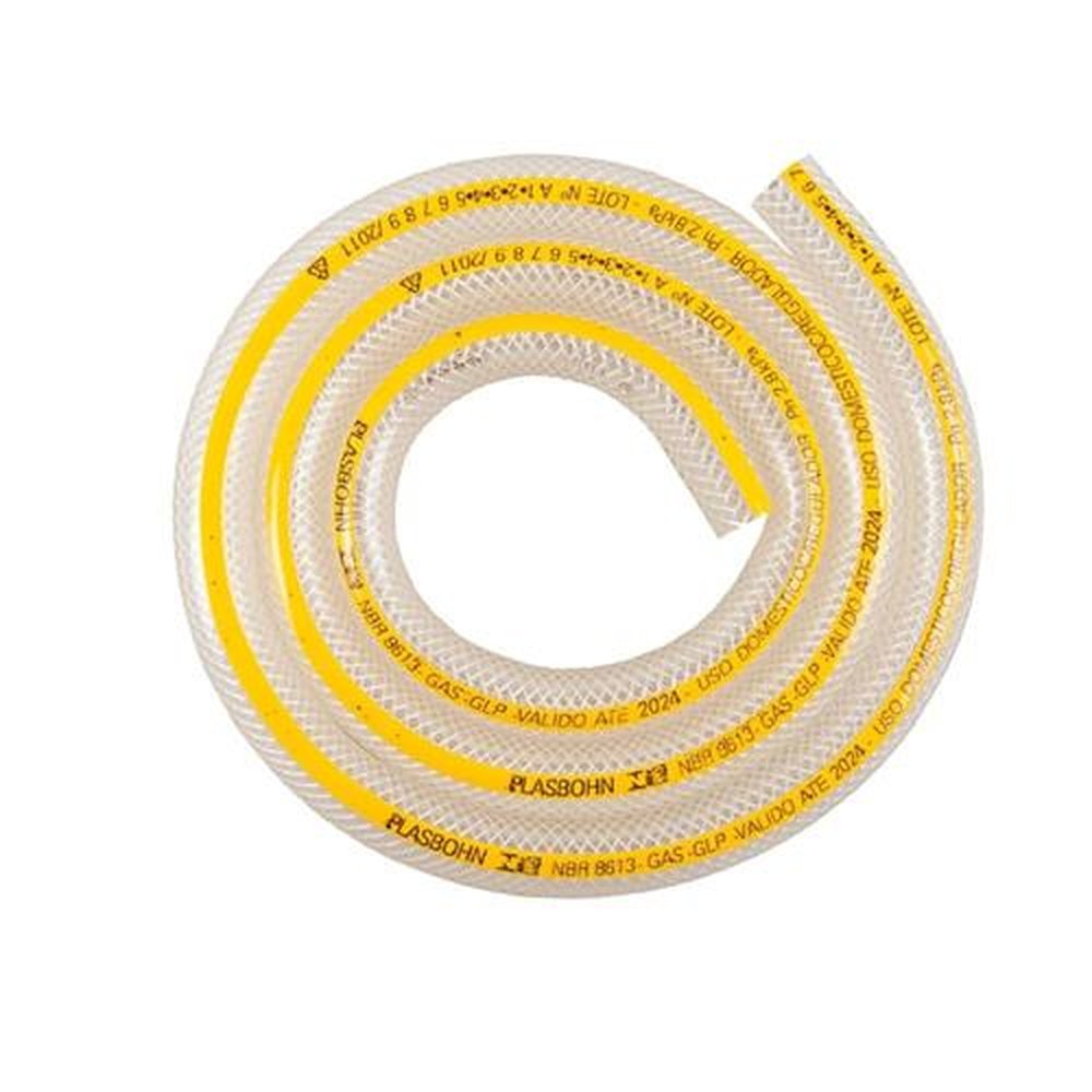 Mangueira Gás GLP 1,20m Plasbohn Normatizda NBR8613/99