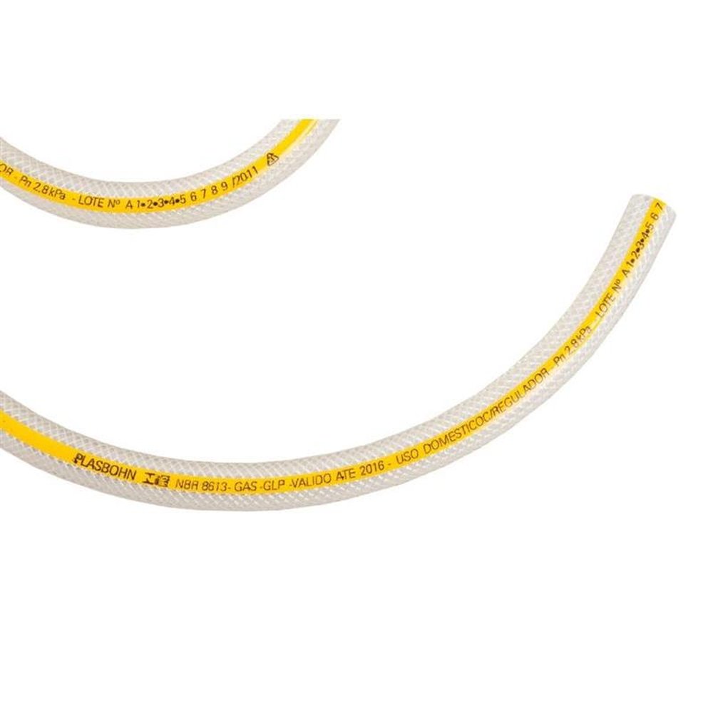 Mangueira Gás GLP 1,20m Plasbohn Normatizda NBR8613/99