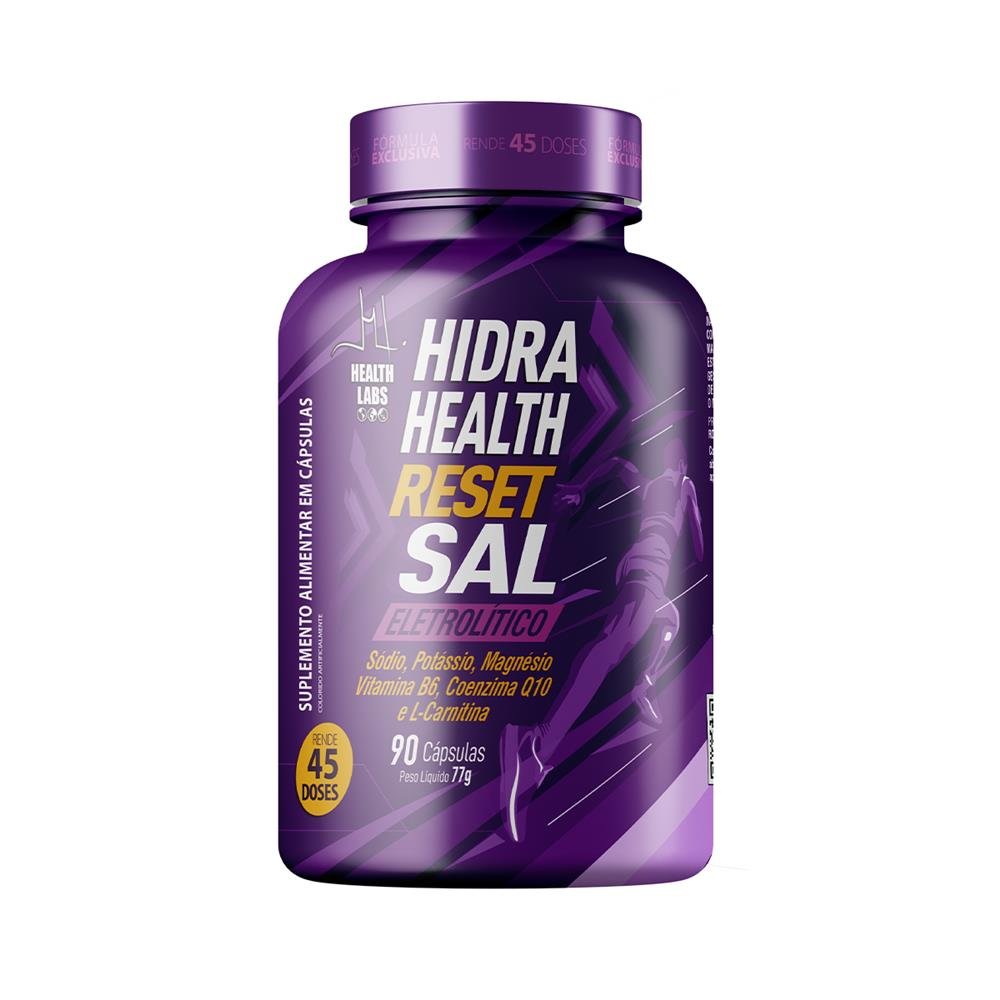 Hidra Health Reset Sal Eletrolitico 90 Cápsulas