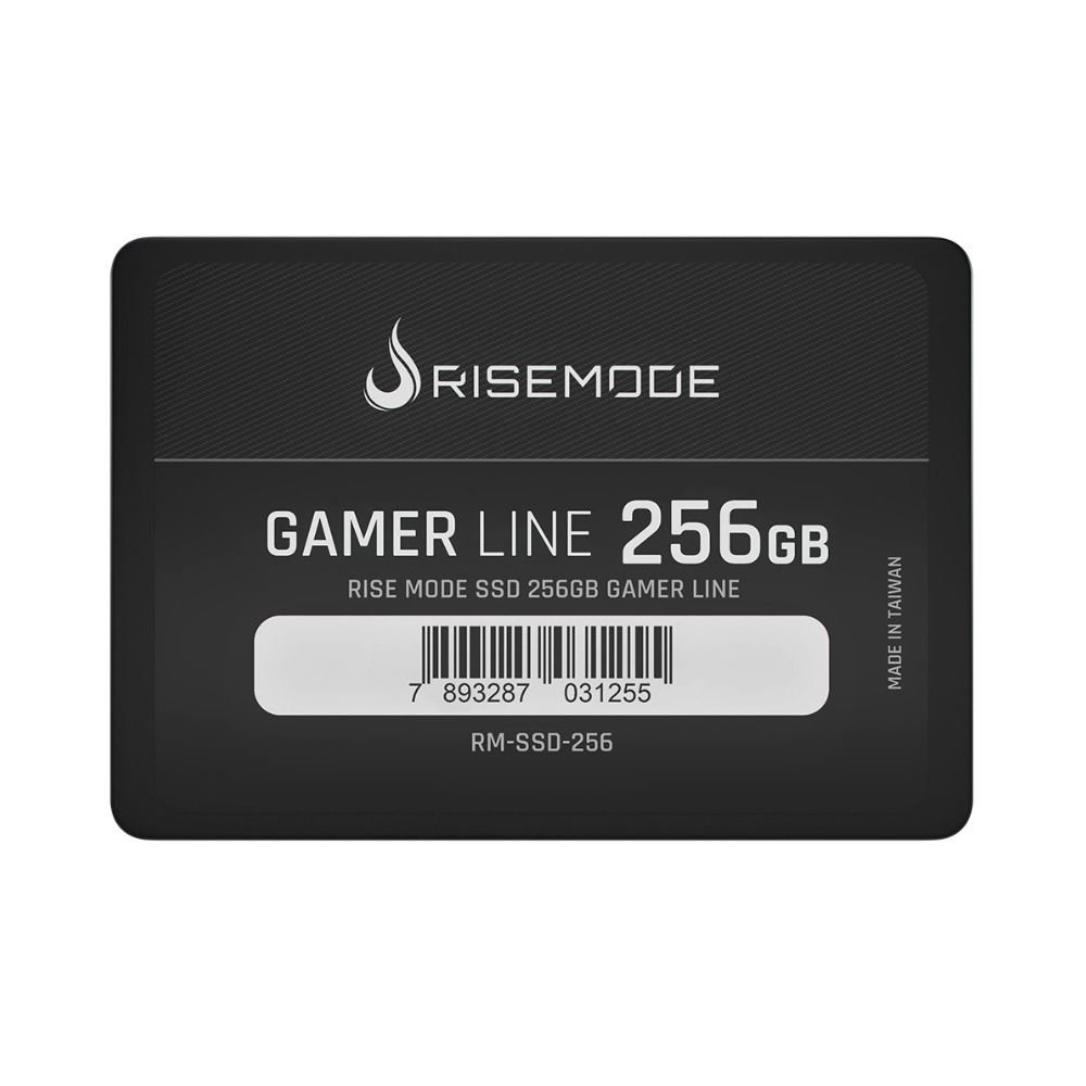 Ssd Rise Mode Gamer Z Series 256Gb, Sata Iii 2,5", Leitura: 535Mb/S E Gravação: 435Mb/S - Rm-Ssd-256