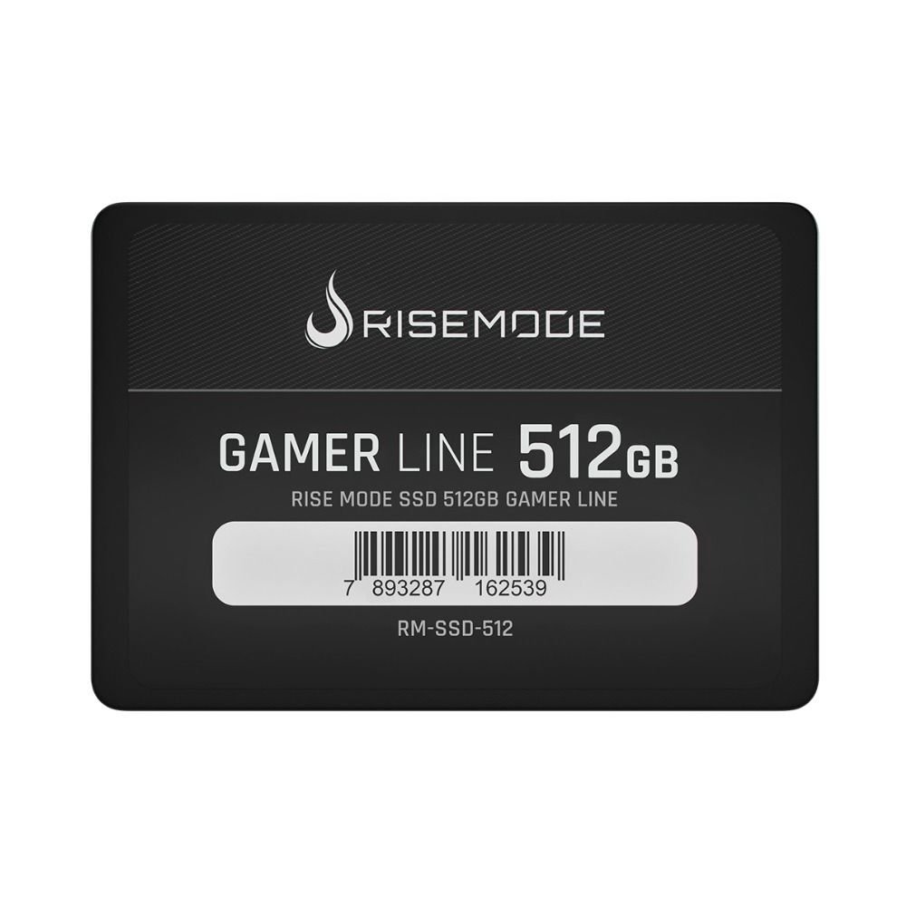 Ssd Rise Mode Gamer Z Series 512Gb, Sata Iii 2,5", Leitura: 535Mb/S E Gravação: 435Mb/S - Rm-Ssd-512