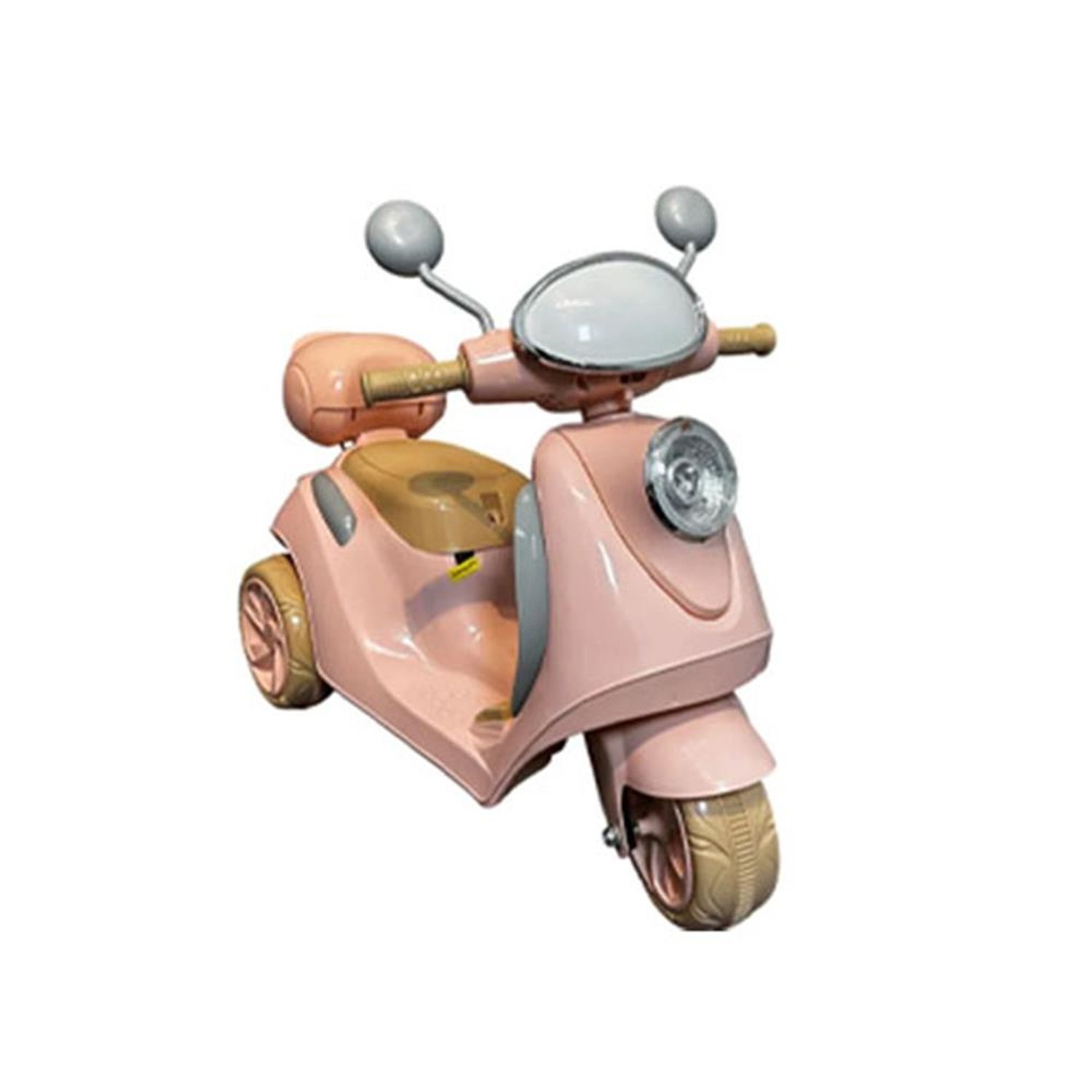 Moto Scooter Elétrico T3 6V Rosa Bang Toys