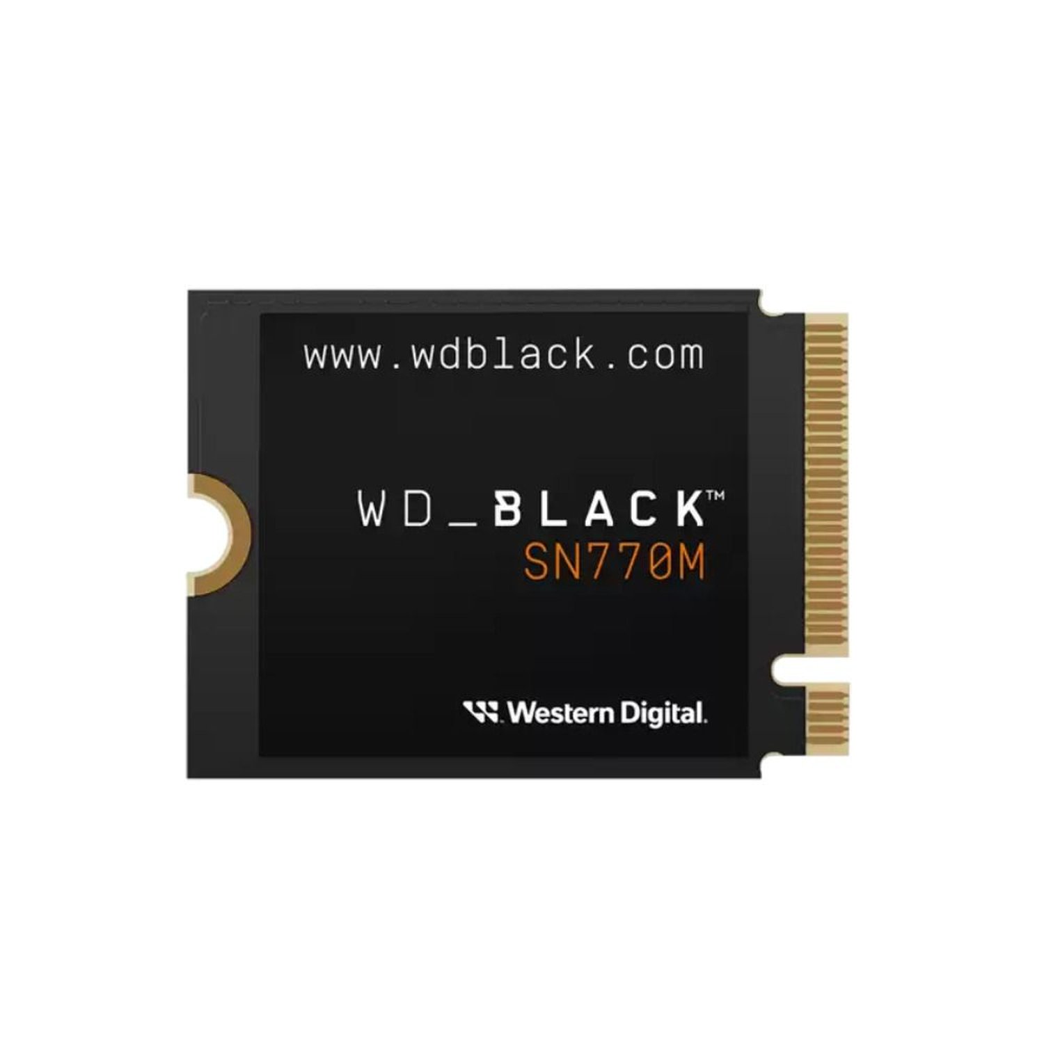 Ssd Wd Black Sn770m - 500Gb, Nvme, M.2 2230, Leitura 5000Mb/S, Gravação 4000Mb/S
