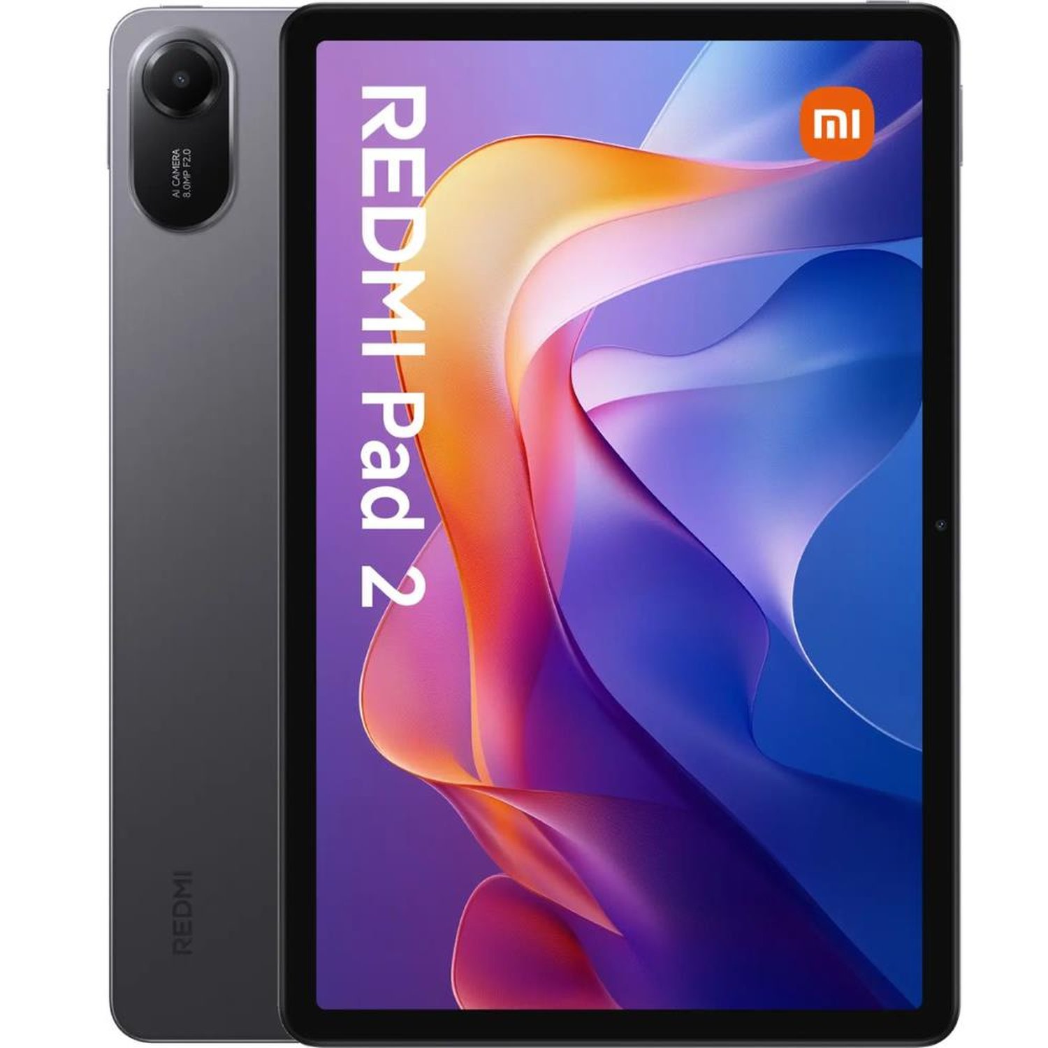 Tablet Xiaomi Redmi Pad 2 Wi-Fi 11" 4+4Gb + 128Gb, Cinza