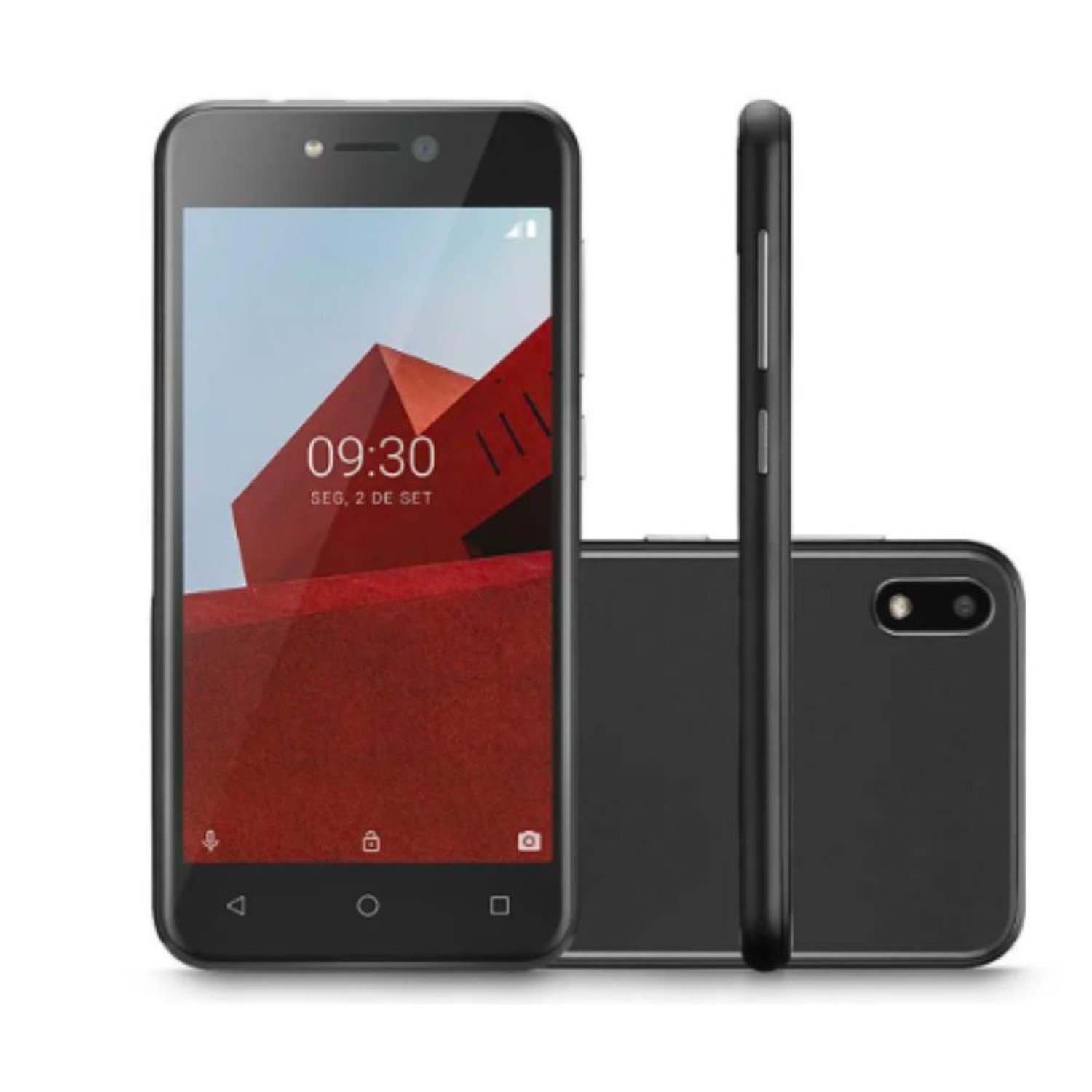 Celular Multilaser E P9101 Dual Câmera Android 8.1 Preto