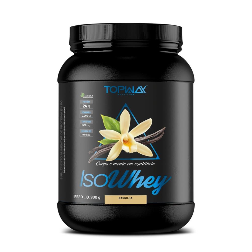 Whey Isolado 900G - Baunilha