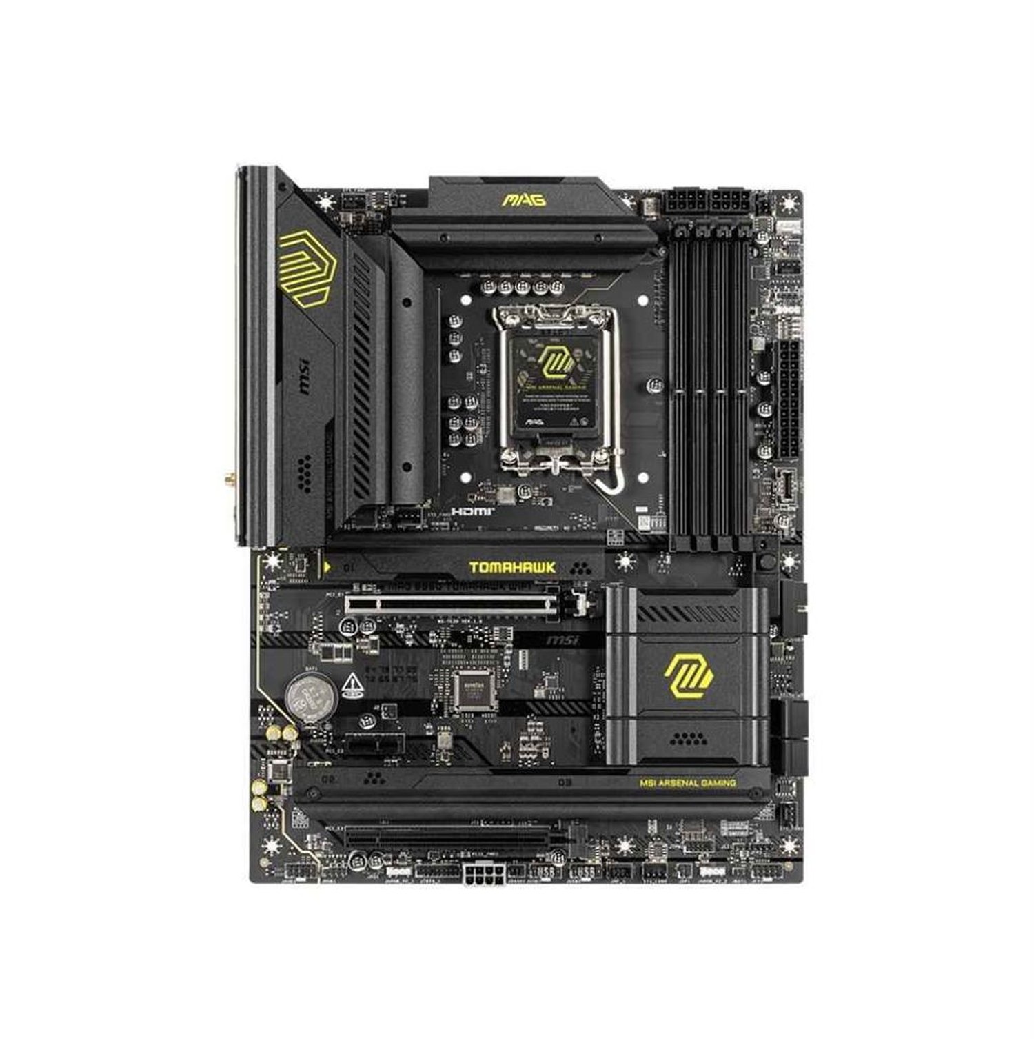 Placa Mãe Msi Mag B860 Tomahawk Wifi7 (Lga 1851/4Xddr5/Hdmi/Displayport/M.2/Usb 4)