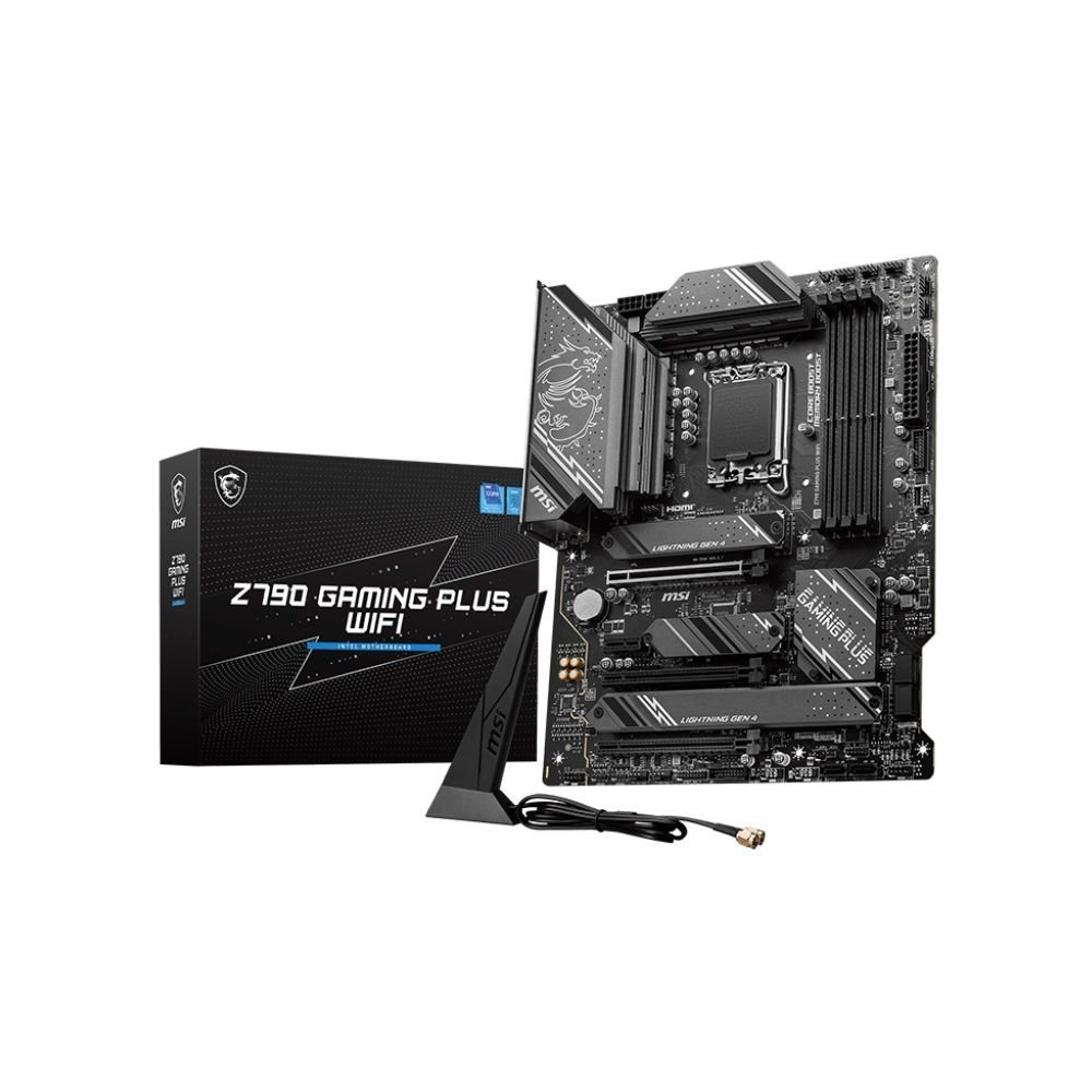 Placa Mãe Msi Z790 Gaming Plus Wifi (Lga 1700/4Xddr5/Hdmi/Displayport/M.2/Usb 3.2)