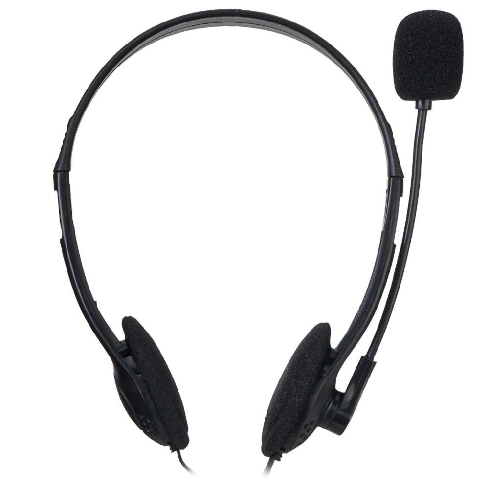 Headset Keytime Standard C/ Microfone Cabo 1,8M Preto - Kyt00026