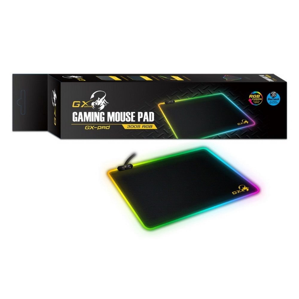 Mouse Pad Gamer Rgb Genius Gx-Pad 300S (320 X 270 X 3Mm)