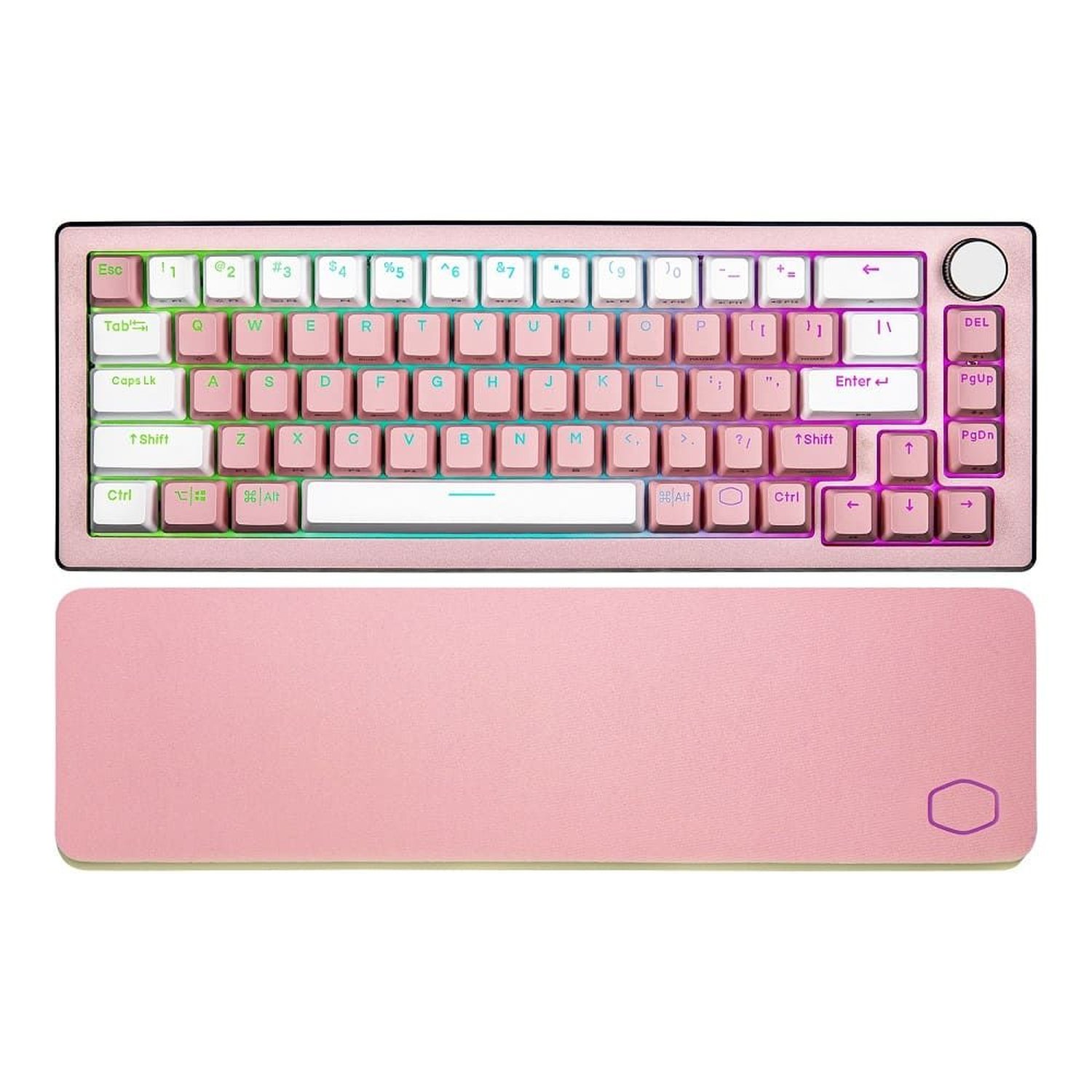 Teclado Gamer Cooler Master Mecanico Rgb Ck721 Switch Azul Sakura Edition Rosa - Ck-721-Sktl2-Us