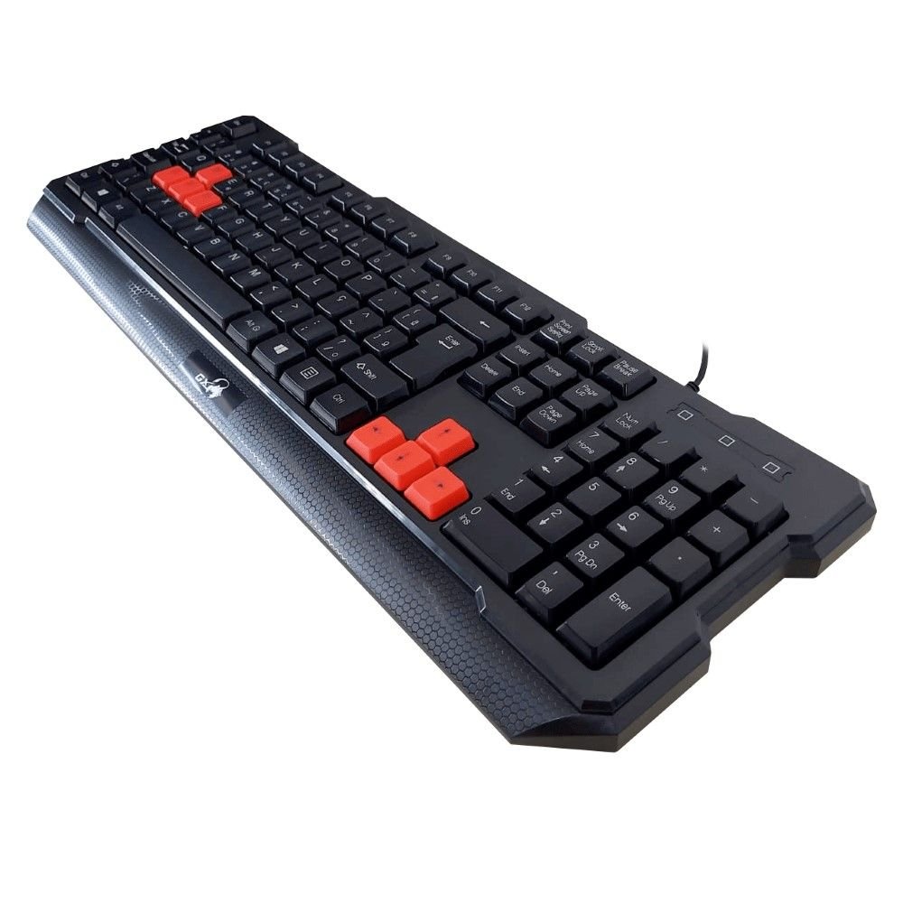 Teclado Gamer Genius Scorpion K210 C/ Cabo 1,5M, Usb, Preto - 31310005410
