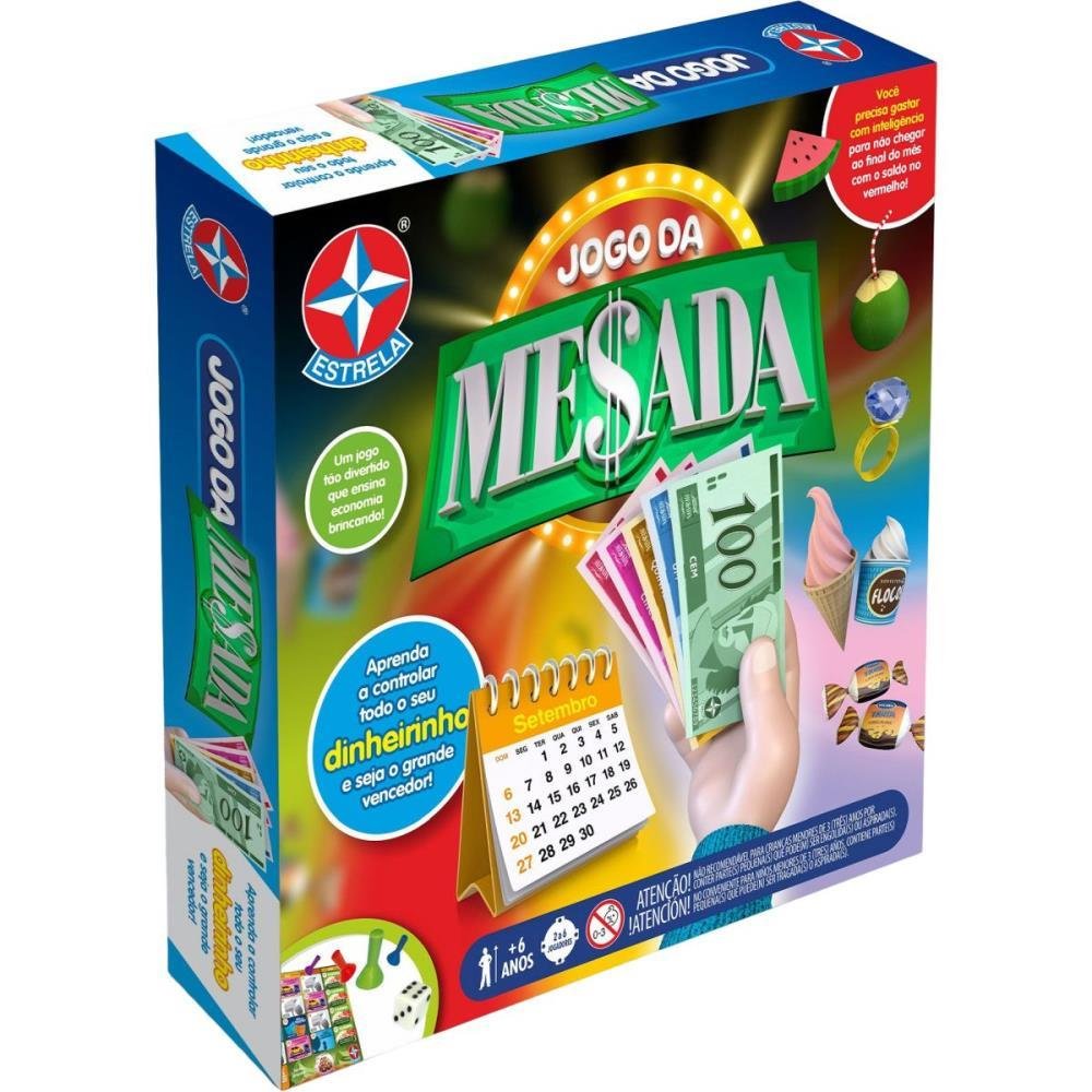 Jogo De Tabuleiro Jogo Da Mesada 1