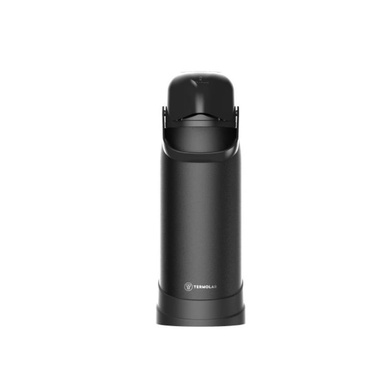 Garrafa 1,9L Com Bico Ampola Inox Preta R-Evolution Termolar