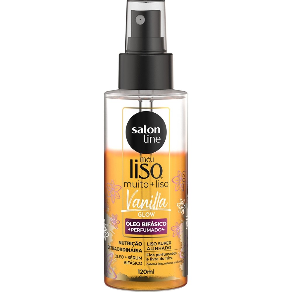 Óleo Salon Line Meu Liso Muito+Liso Vanilla Glow 120ml