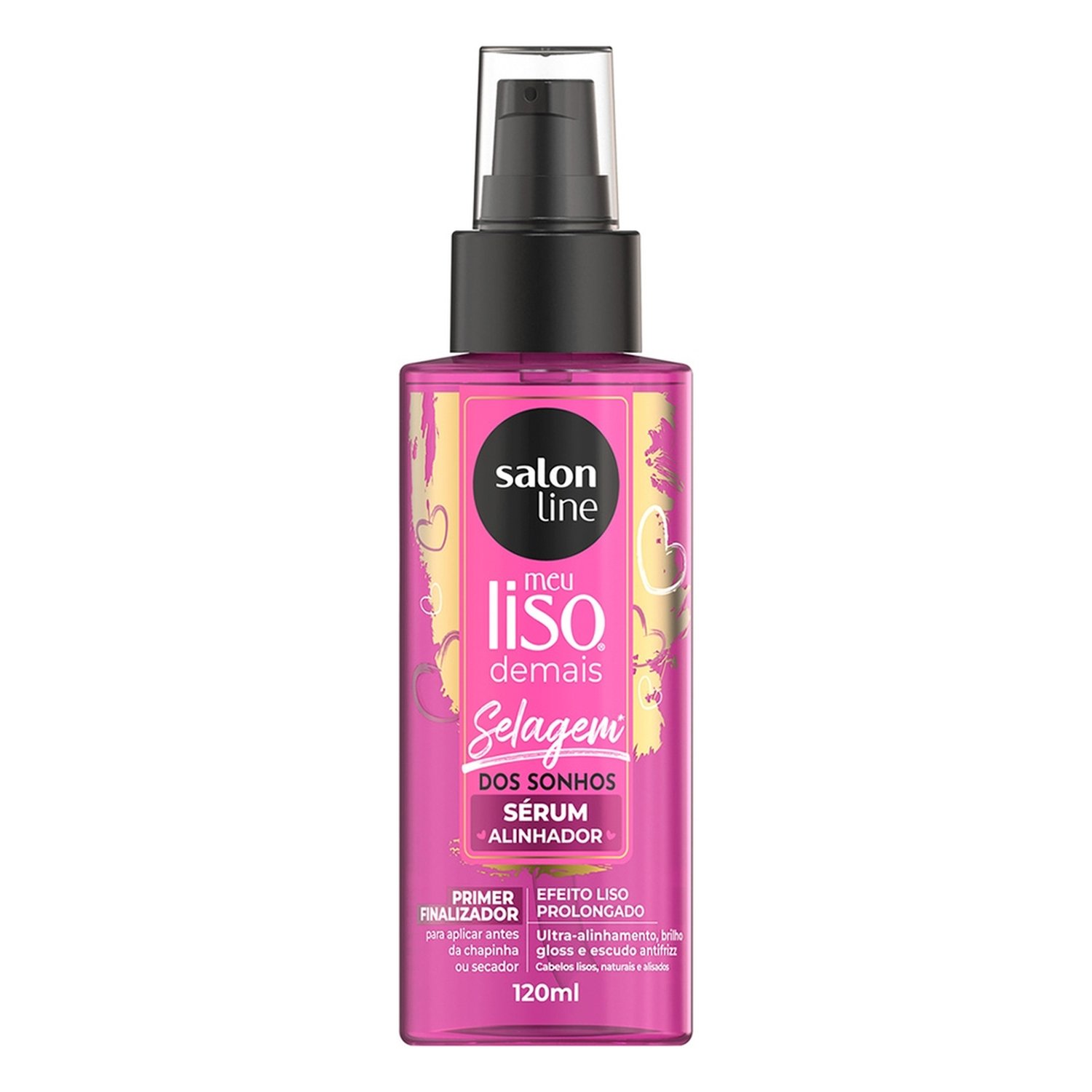 Óleo Salon Line Sérum Meu Liso - Selagem Dos Sonhos Demais 120ml