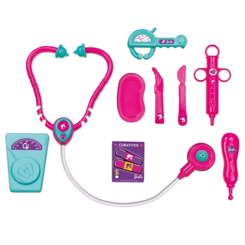 Barbie Kit Médico Médio Doutora - Fun Divirta-Se
