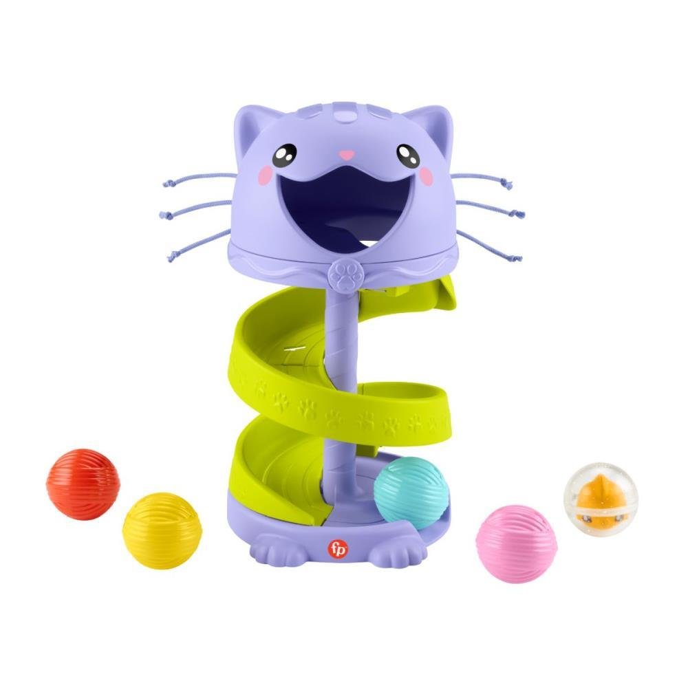 Fisher-Price Infantil Gatinho Bolinhas Rolando