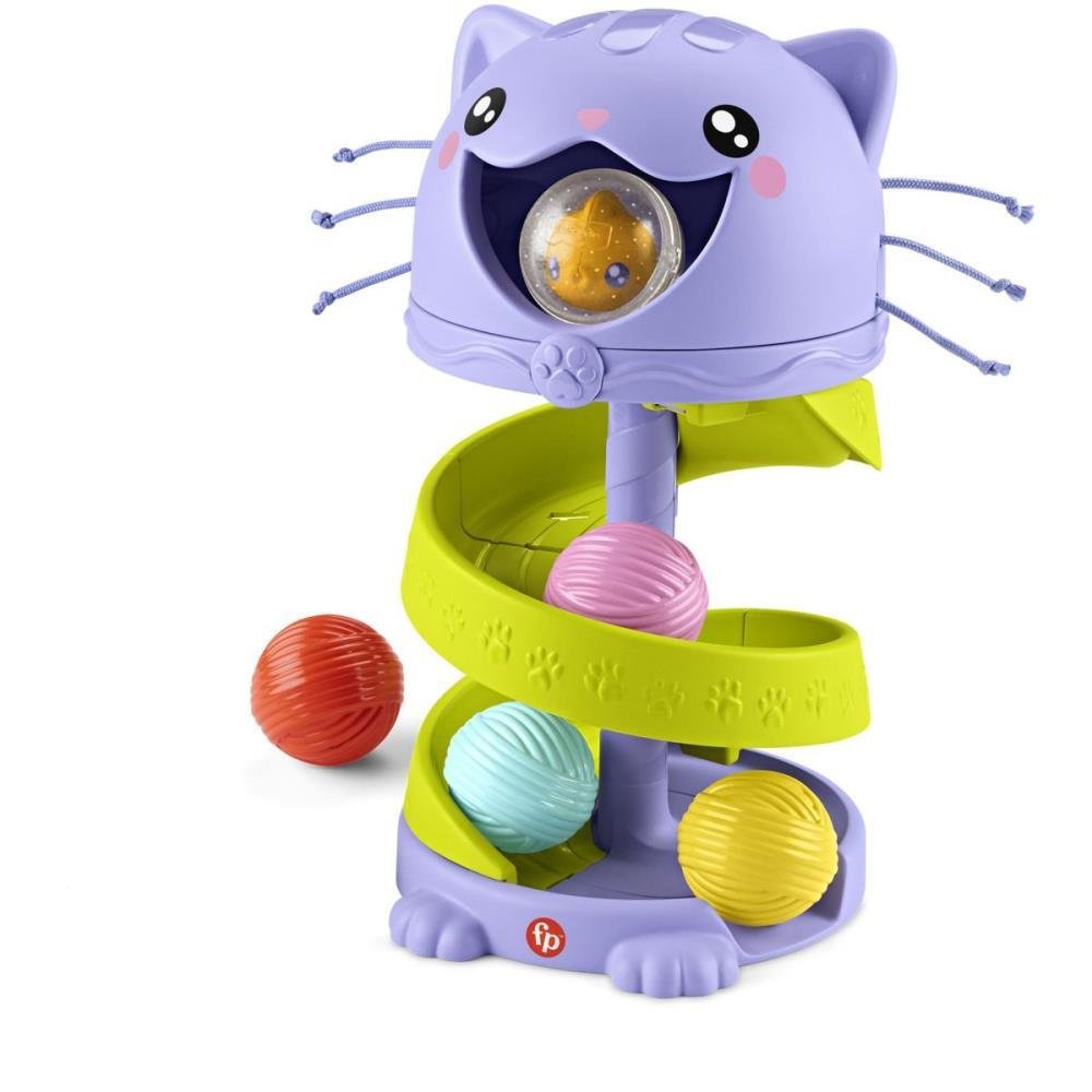Fisher-Price Infantil Gatinho Bolinhas Rolando