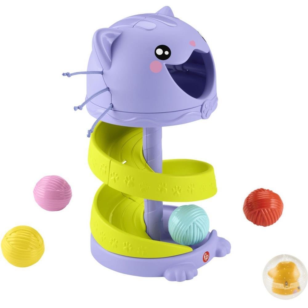 Fisher-Price Infantil Gatinho Bolinhas Rolando