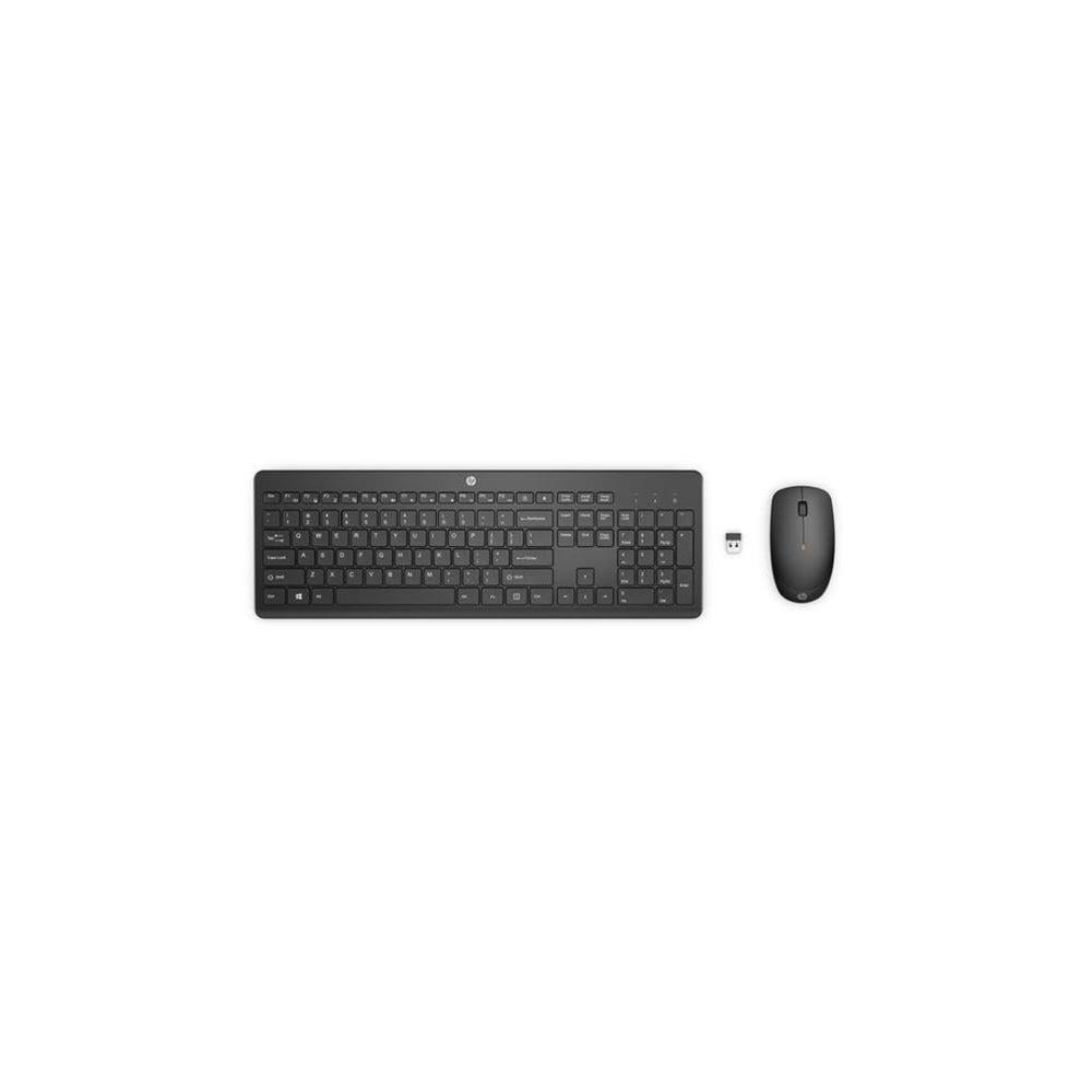 Teclado E Mouse Sem Fio Hp 230 Design Das Teclas: Chiclete, Formato Silencioso, Preto, Abnt2 - 8H24aa#Ac4.