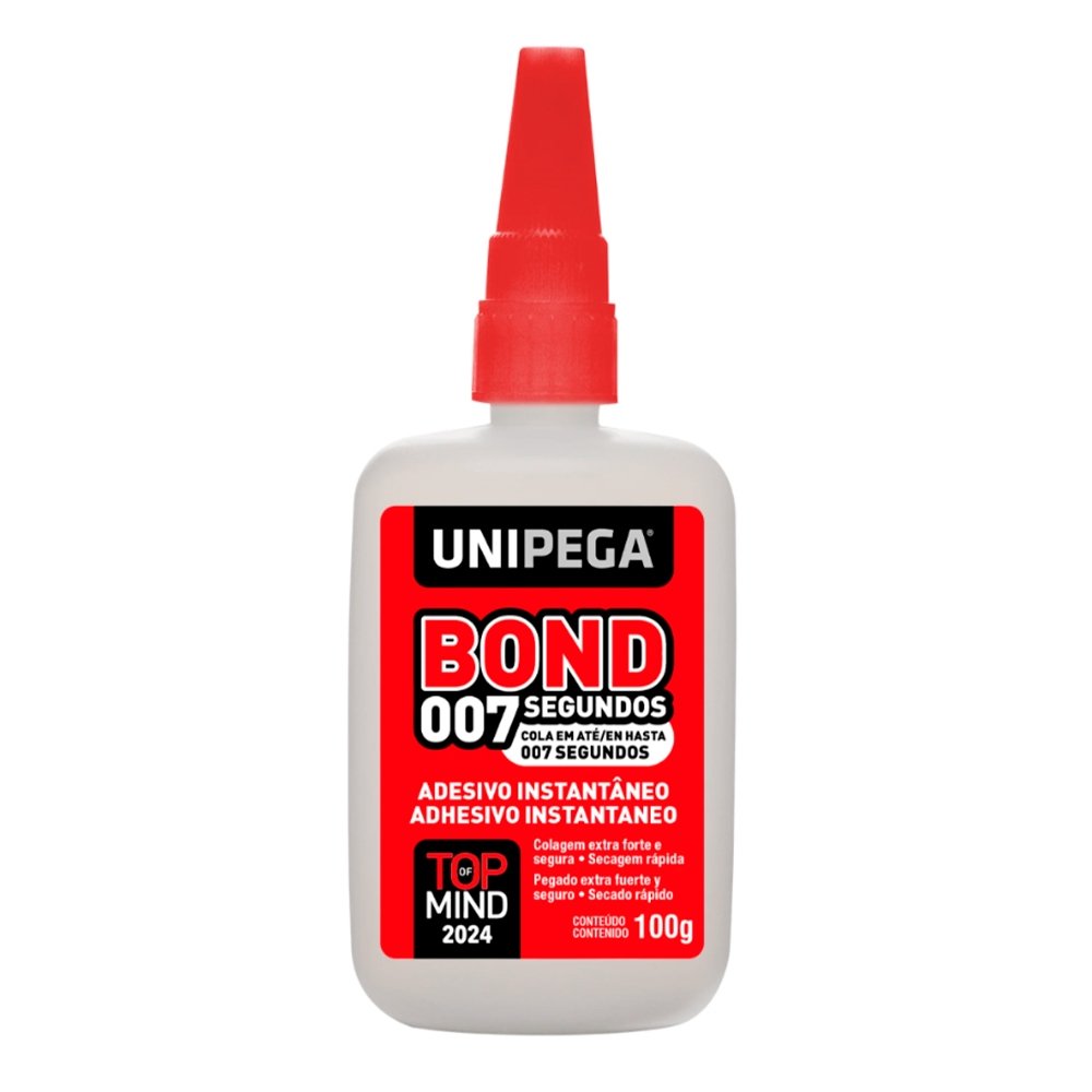 Cola Instantânea Unipega Bond 007 100g