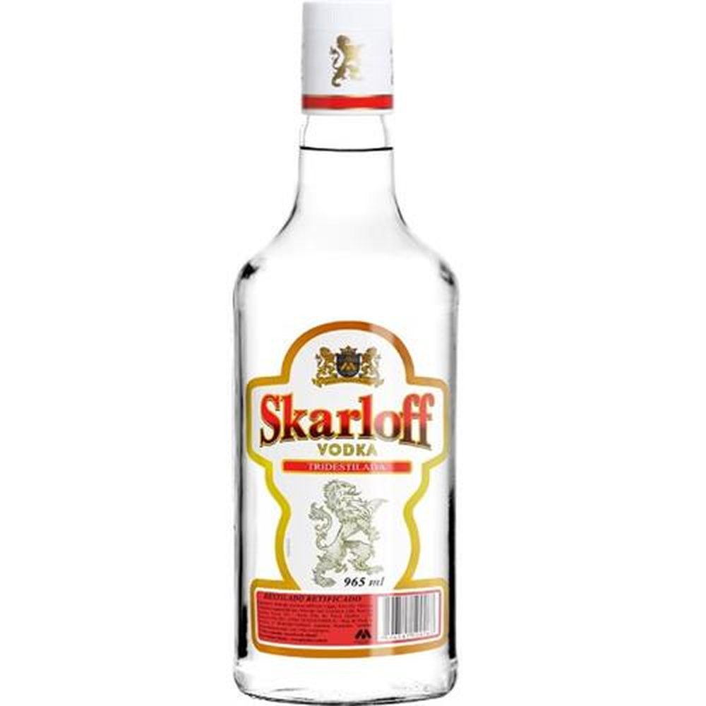 Vodka Skarloff - Caixa 6x965ml