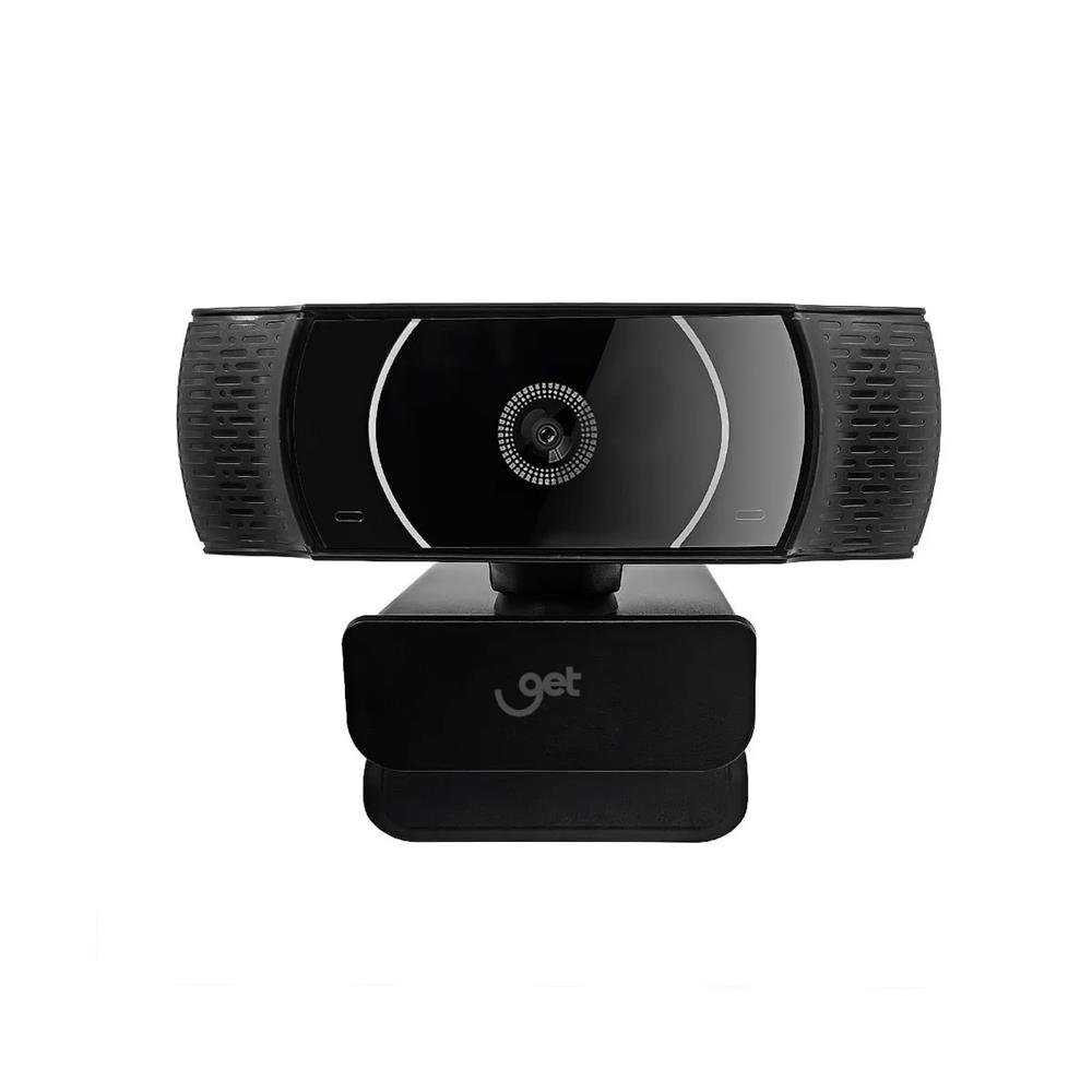 Webcam Get Pro Quadhd 2K 1440P 30Fps Usb Com Microfone Integrado