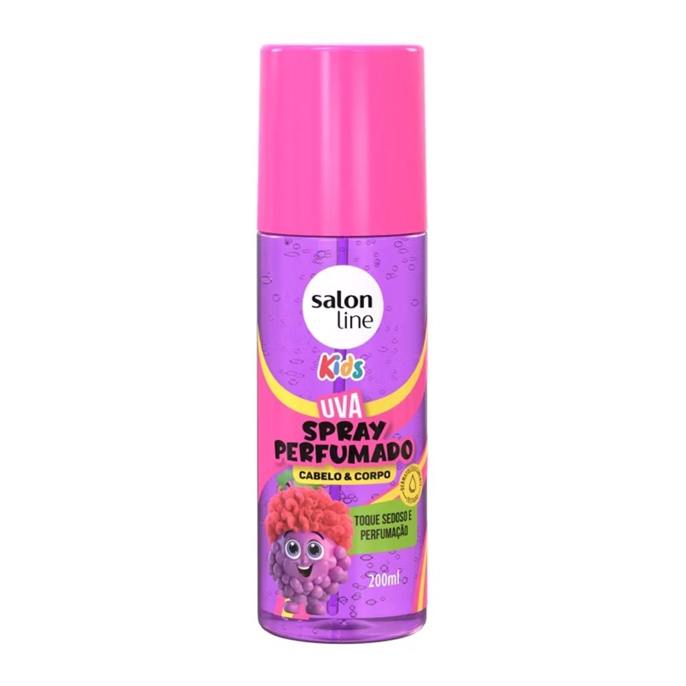 Spray Salon Line Perfumado Kids Uva 200ml