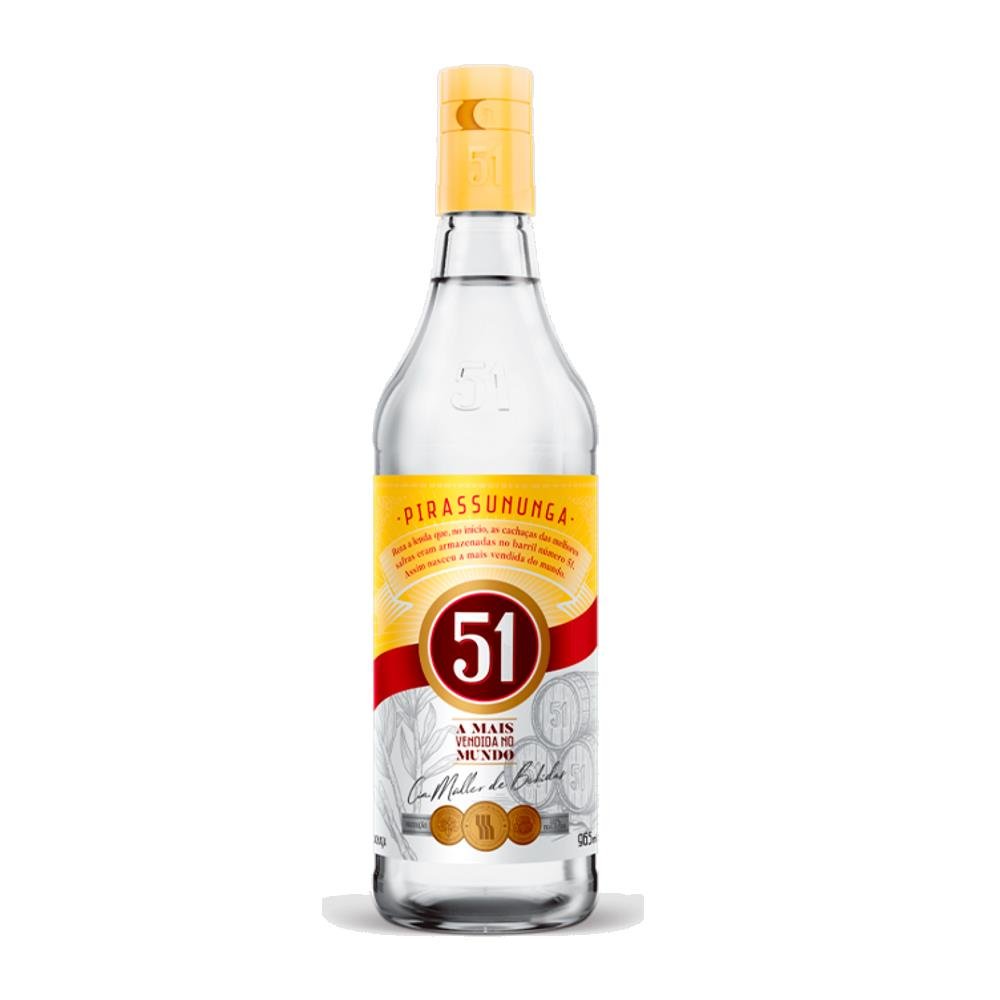 Cachaça 51 965ml - Caixa com 12 Unidades