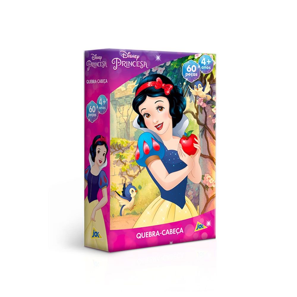 Quebra-Cabeça Disney Branca De Neve 60 Peças - Toyster