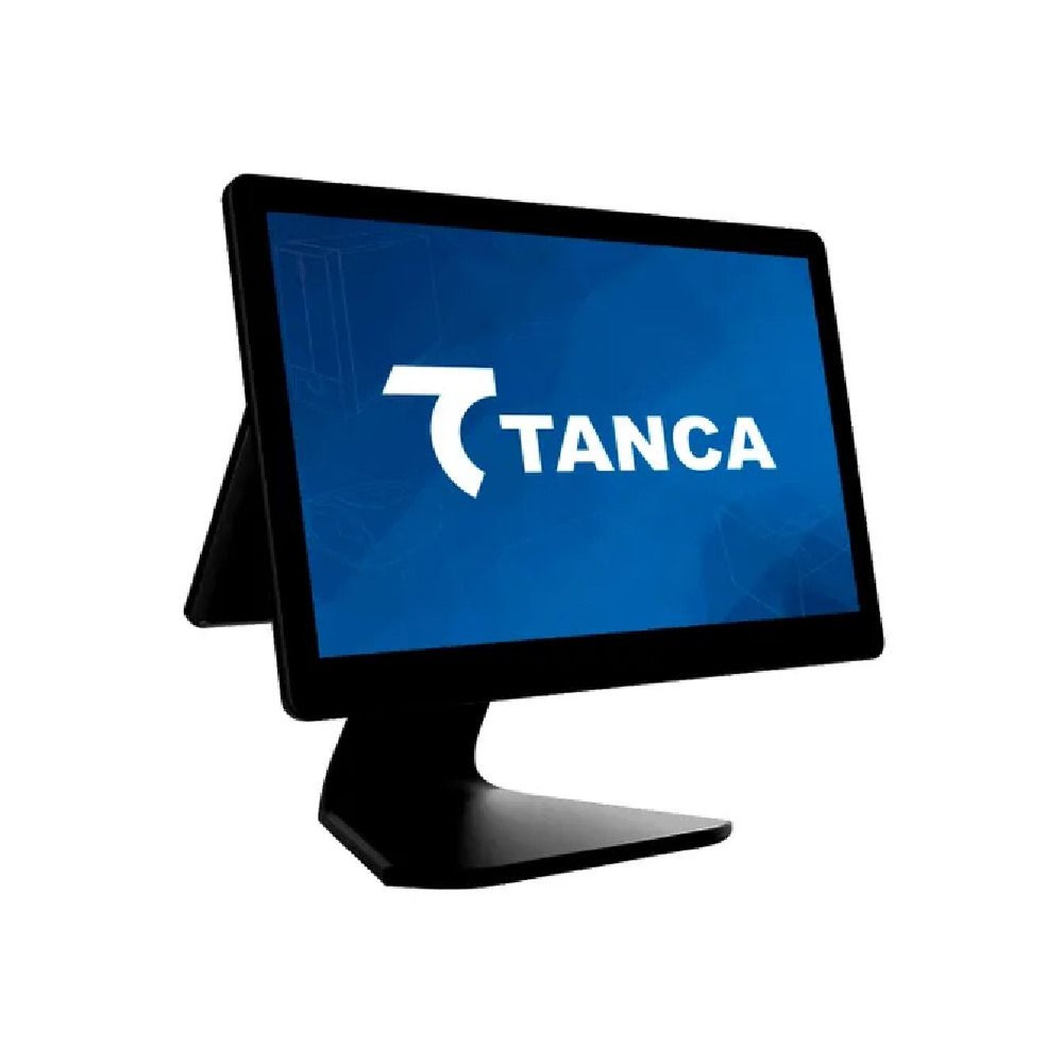 Monitor Touch Screen Tanca Tpt-850 15" Capacitivo Usb Vga Hdmi Preto