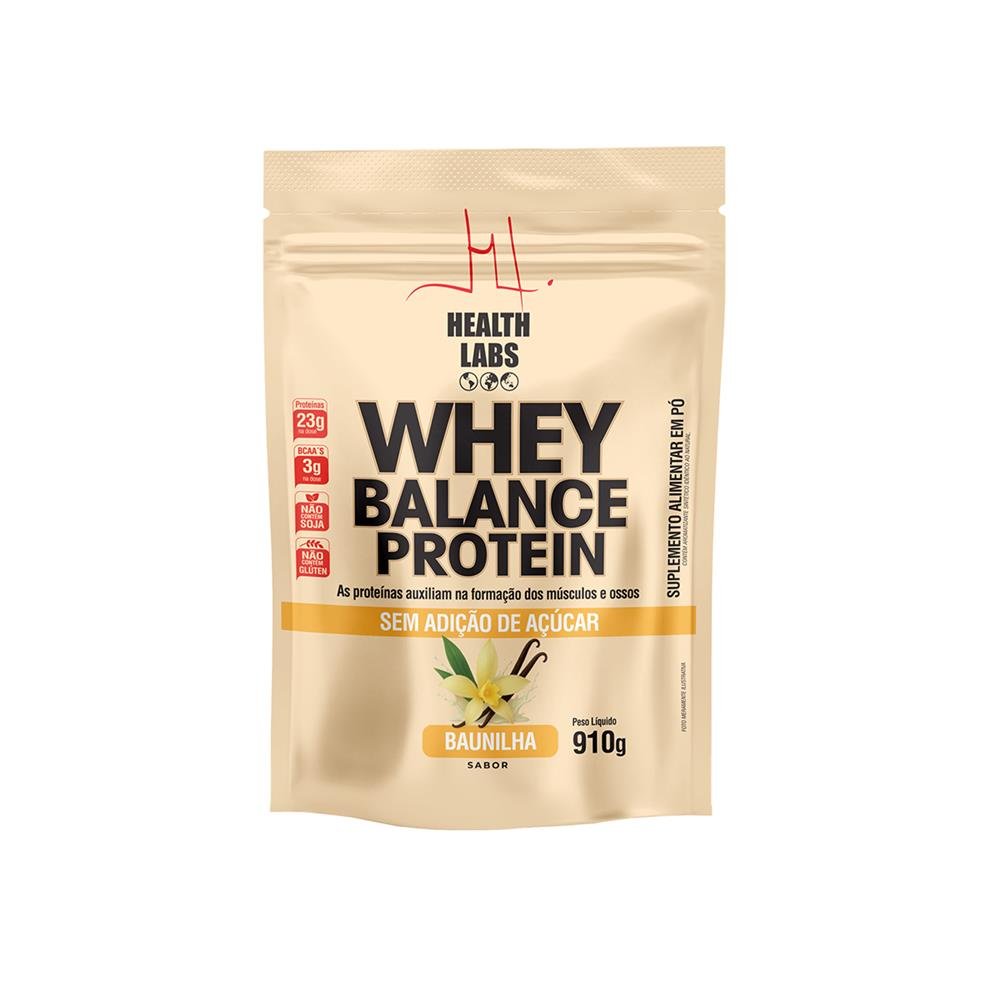 Whey Balance Protein 910G Baunilha Health Labs