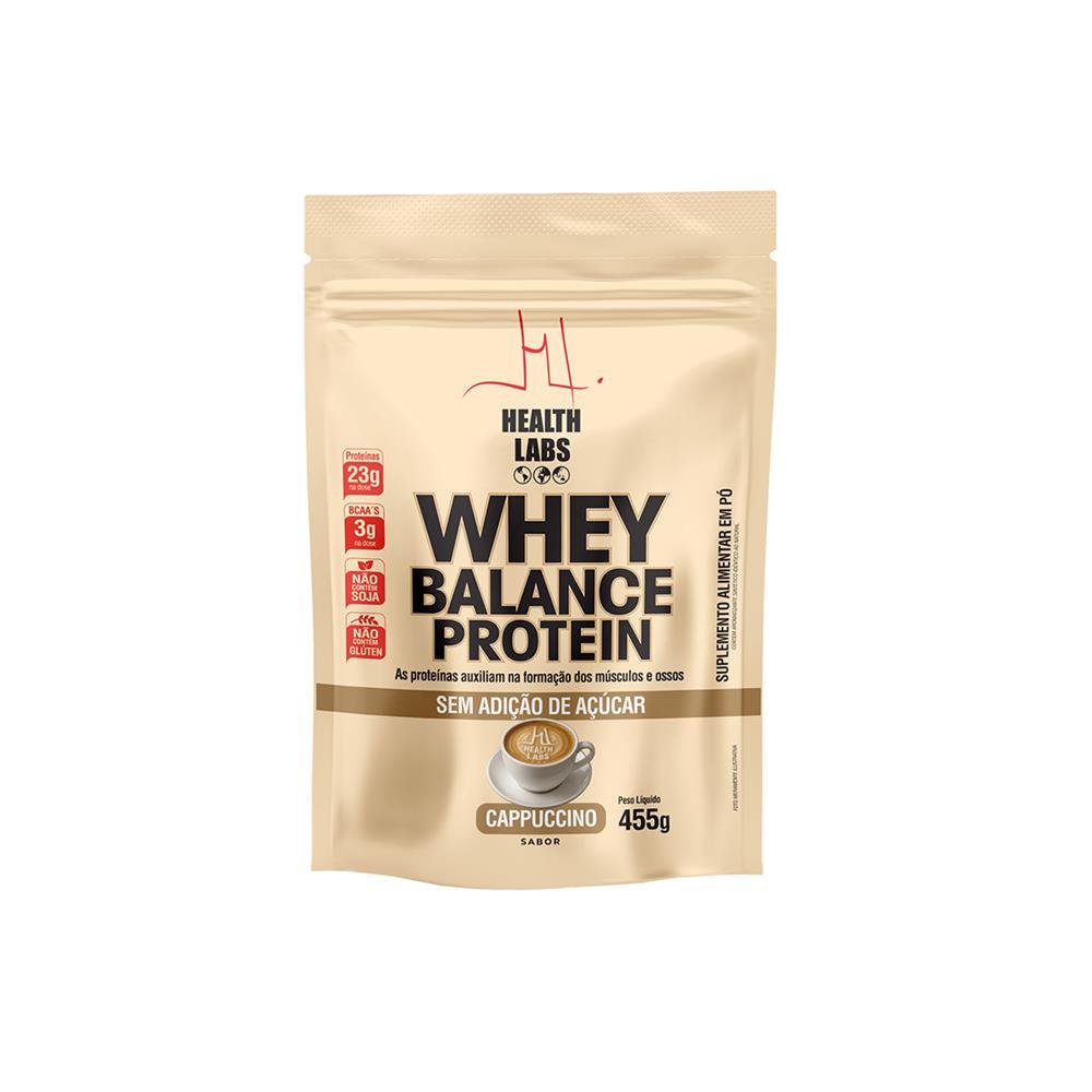 Whey Balance Protein 455 G Cappuccino Health Labs | Martins Atacado
