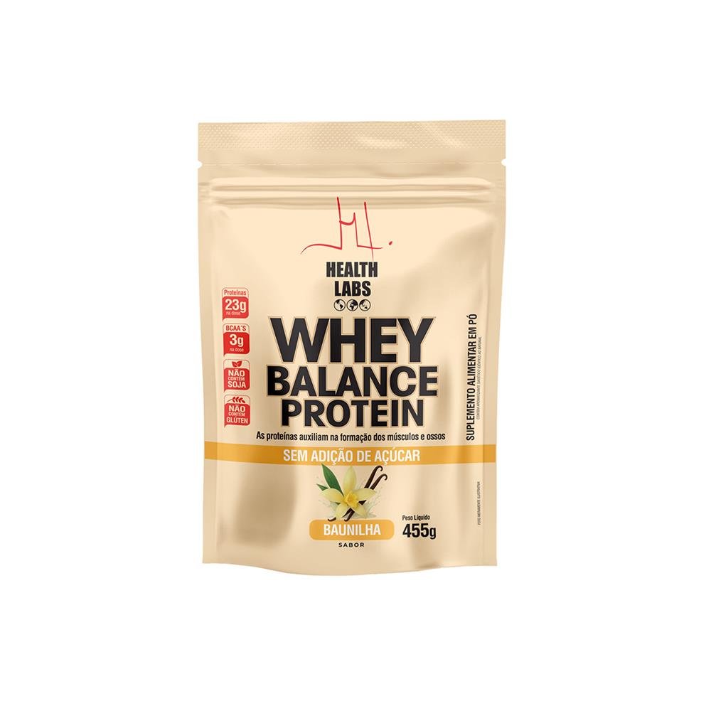 Whey Balance Protein 455 G Baunilha Health Labs