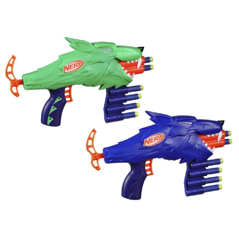 Lança Dardos Nerf Wild Wolfpack - Hasbro