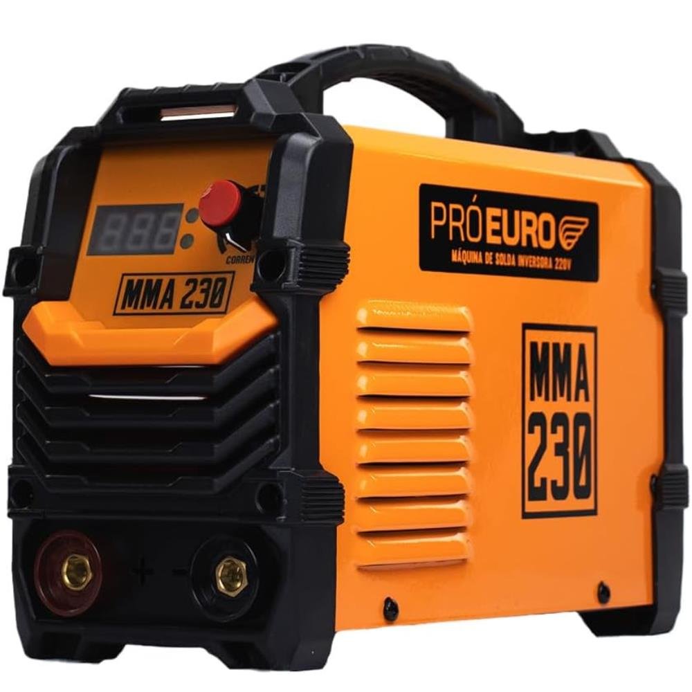 Máquina De Solda Inversora Mma 230 Eletrodo E Tig-Lift 220V Portátil - Pró Euro