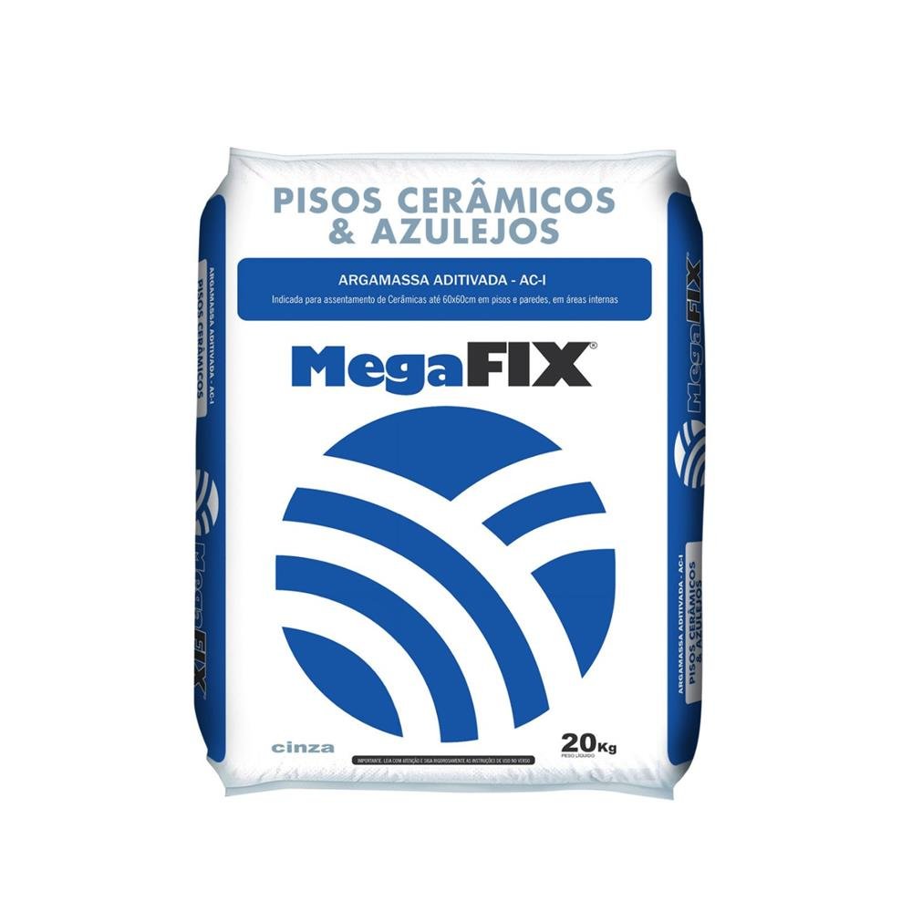 Argamassa Aci Megafix Cinza 20Kg