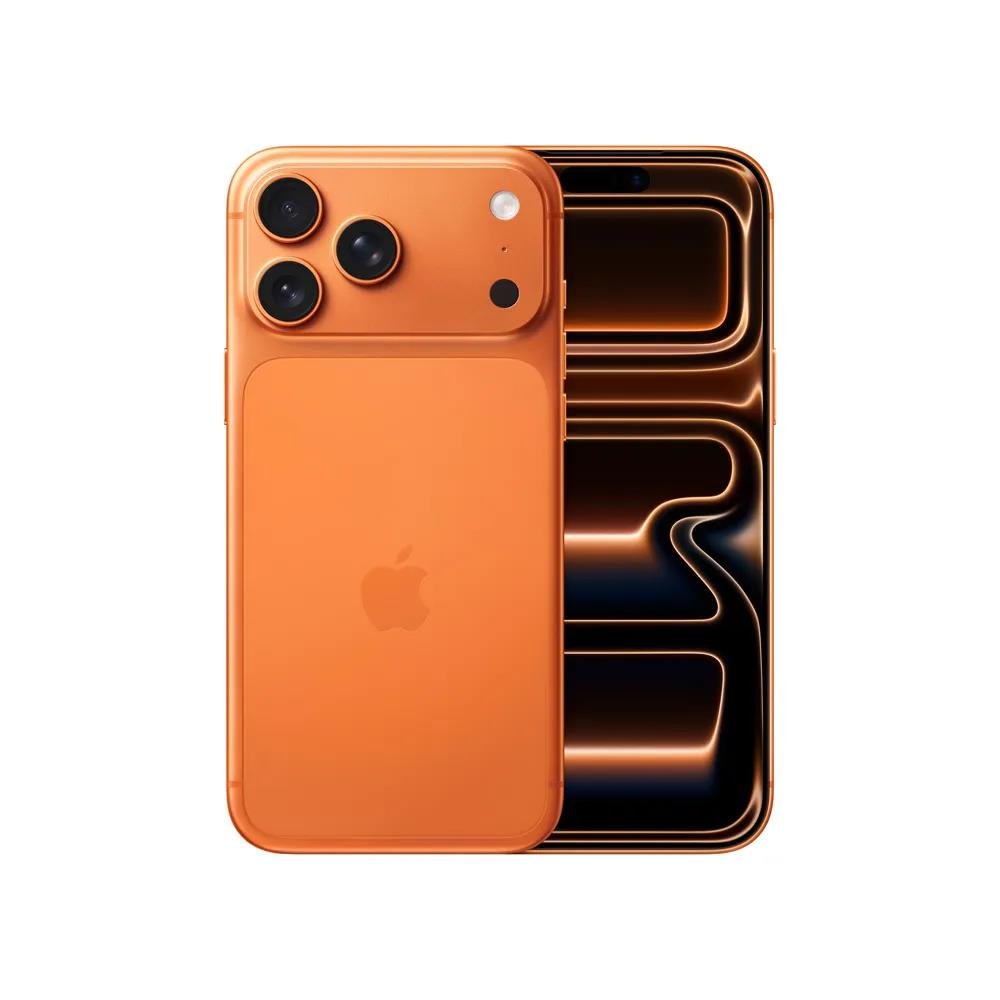 Iphone 17 Pro Max (256Gb) Laranja-Cósmico, Tela De 6,9", 5G E Câmera De 48Mp