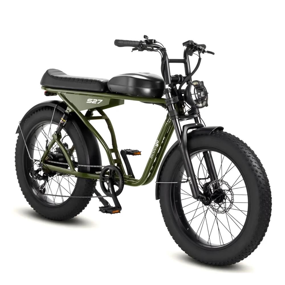 Bicicleta Eletrica Oggi Streetgo S27 750Wh Verde - Bs040003
