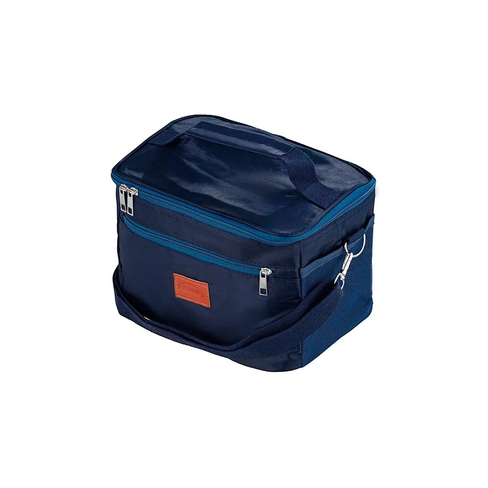 Bolsa Térmica Porta Marmita Azul - Plasvale