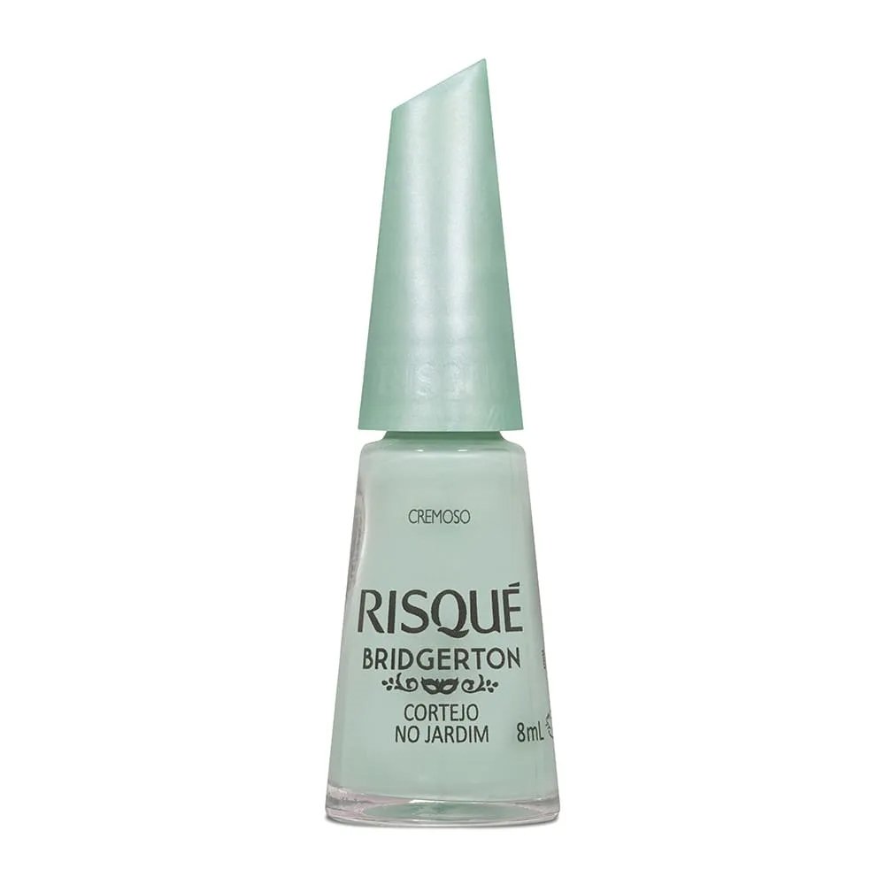 Esmalte Risque Bridgerton Cremoso Cortejo no Jardim Avulso 8ml