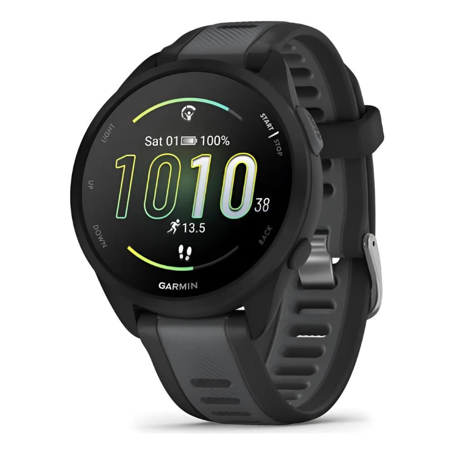 Smartwatch Garmin Forerunner 165 Tela Amoled 43Mm Compatível Com Android/Ios, Gps Integrado E Resistente À Água