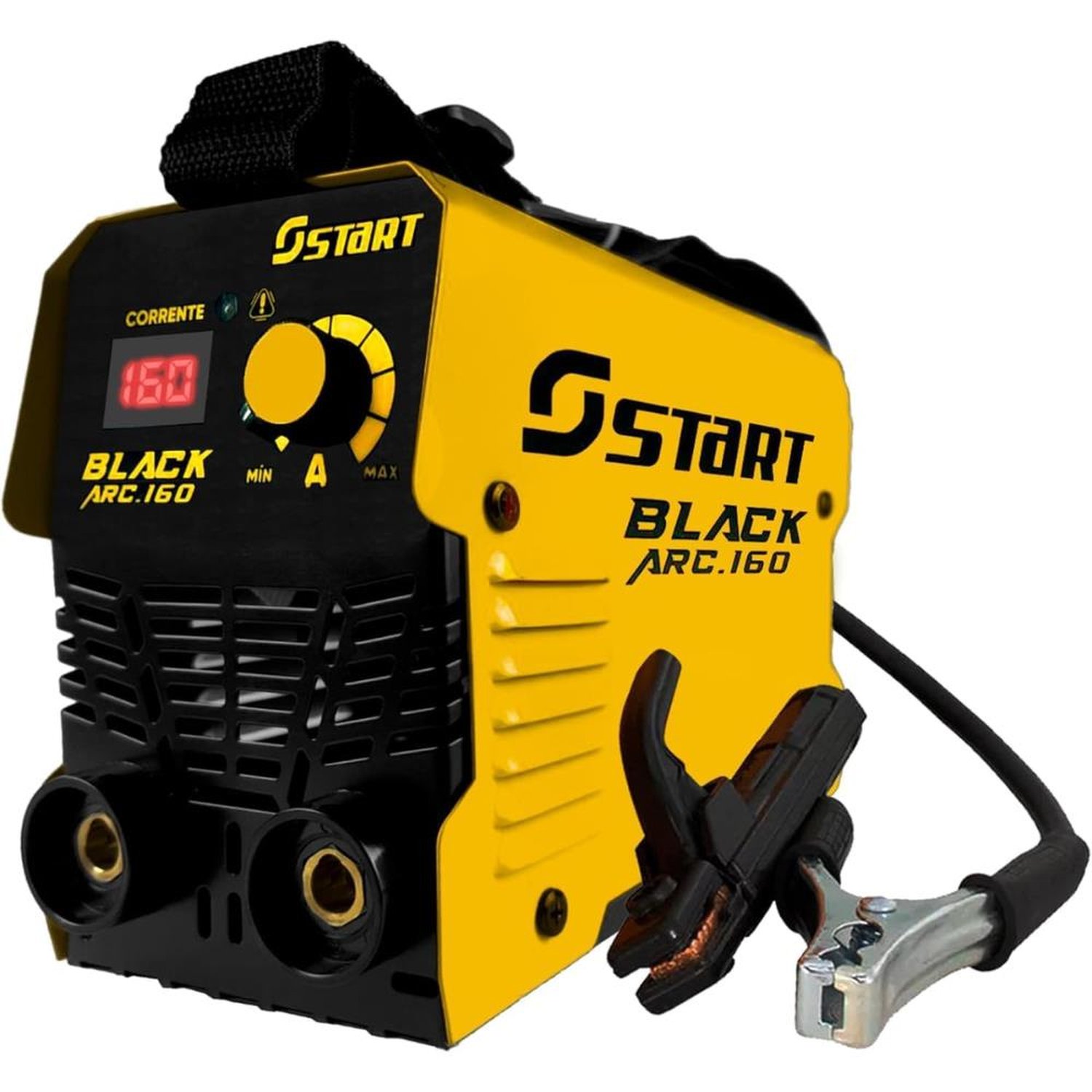 Máquina De Solda Inversora Tig Black Arc Start 160A Serralheiro Mma Eletrodo 220V
