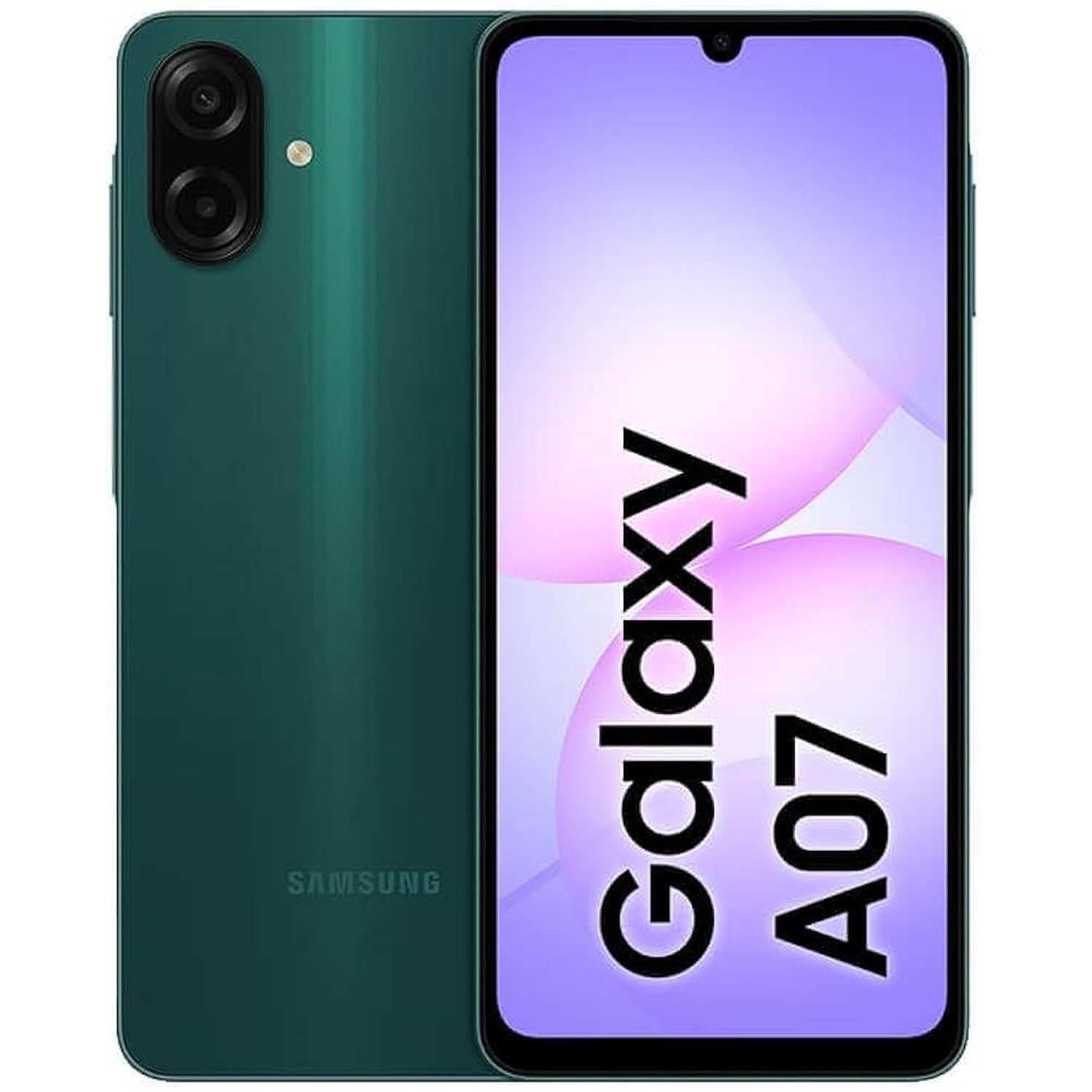 Smartphone Samsumg Galaxy A07 Tela 6.7" 4G Câmera Dupla, Android 15, 128Gb, 4Gb Ram Verde