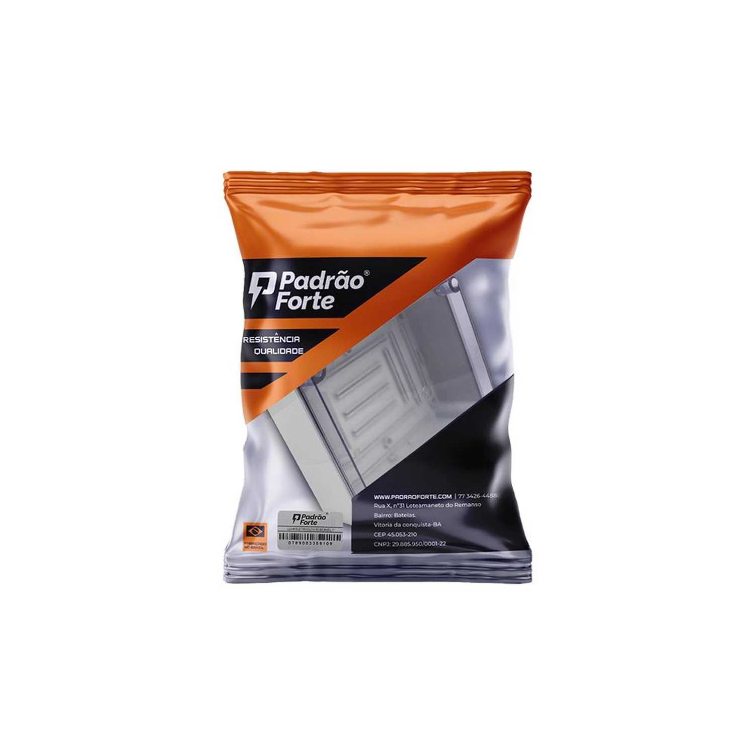 Caixa Multiuso 240X184x90mm Tampa Transparente - Padrão Forte
